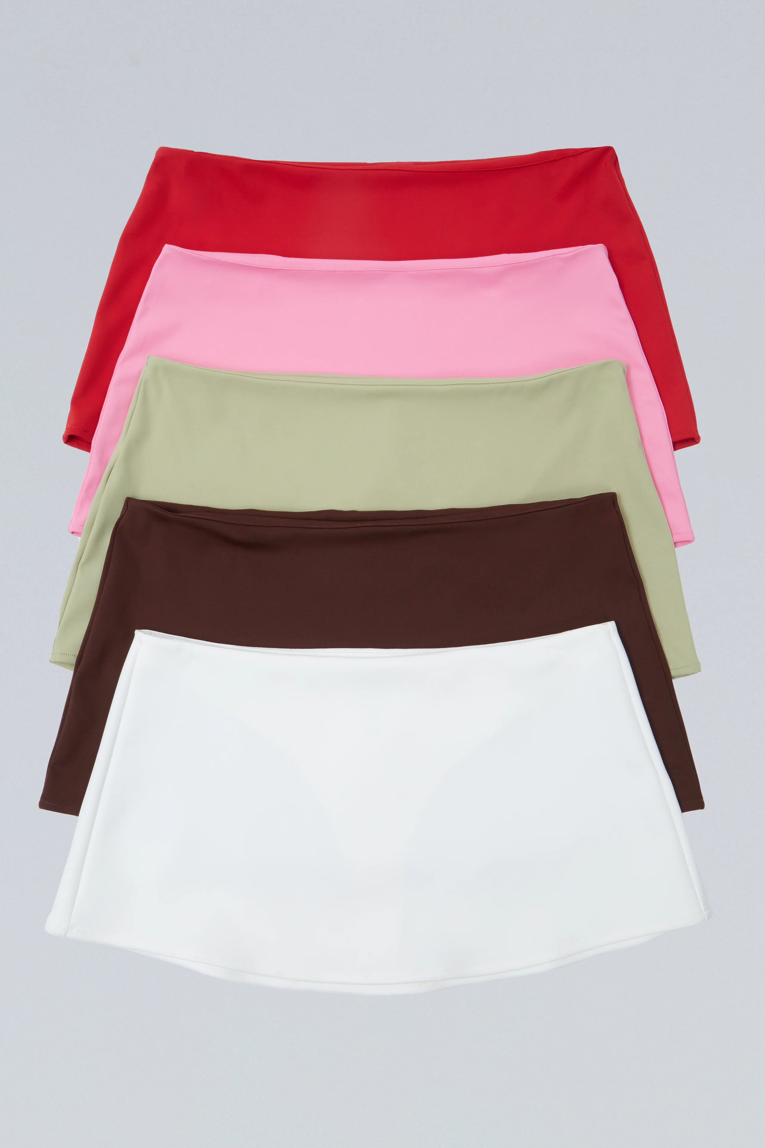Micro Mini Stretch Skirt. 5-pack