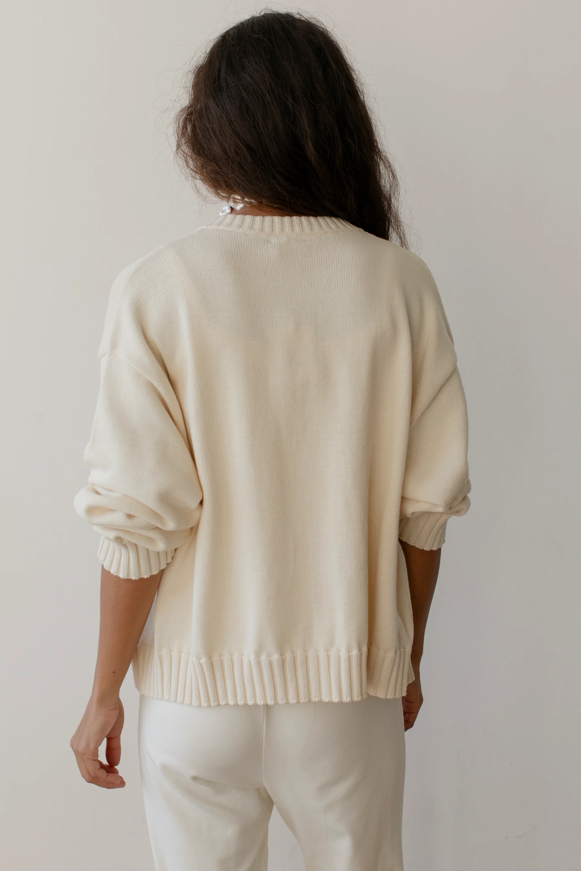 The Cotton Knit Cardigan