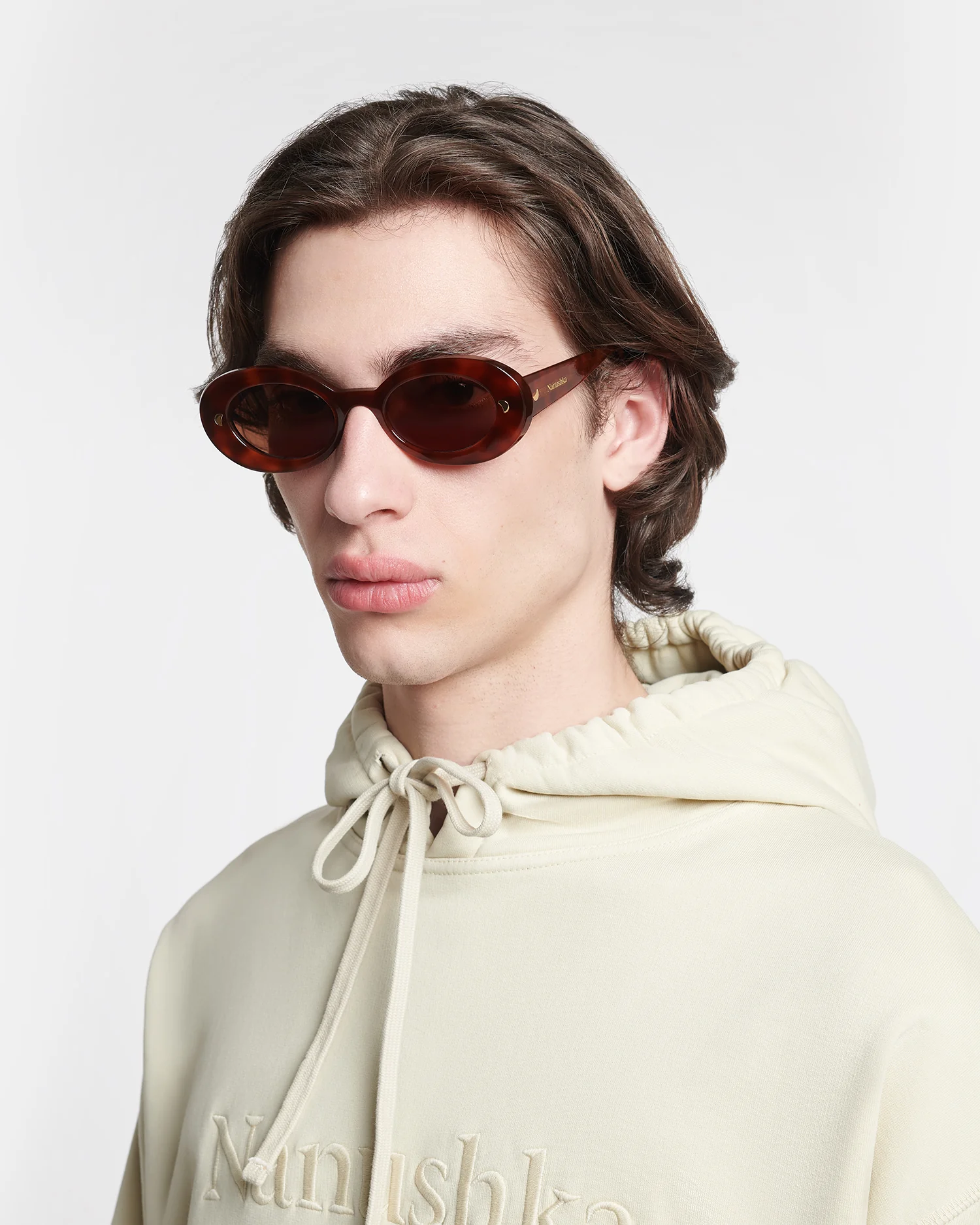 Giva - Bio-Plastic Oval Sunglasses - Light Turtle