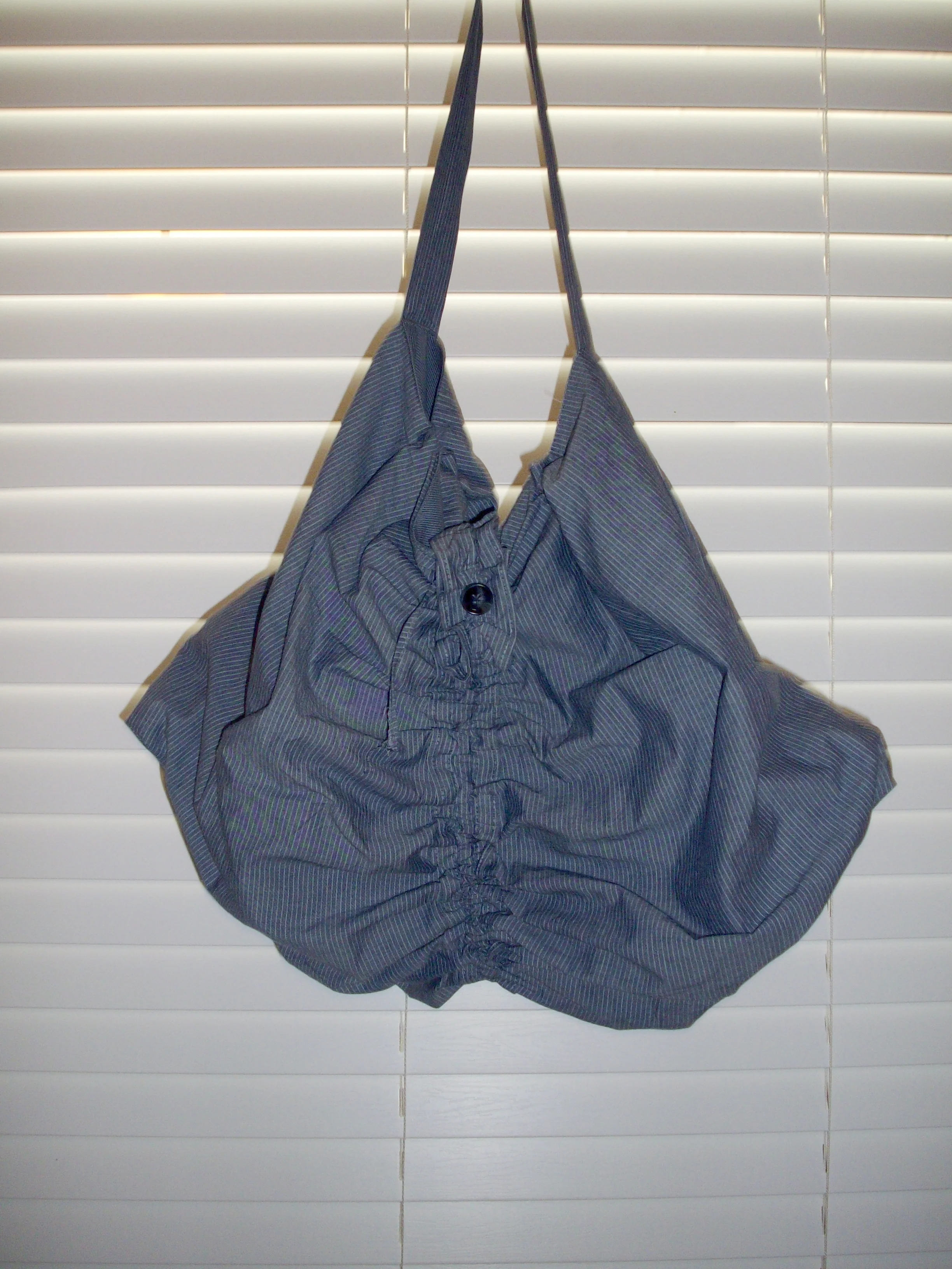 Terrace Bag - Blue Pinstripe