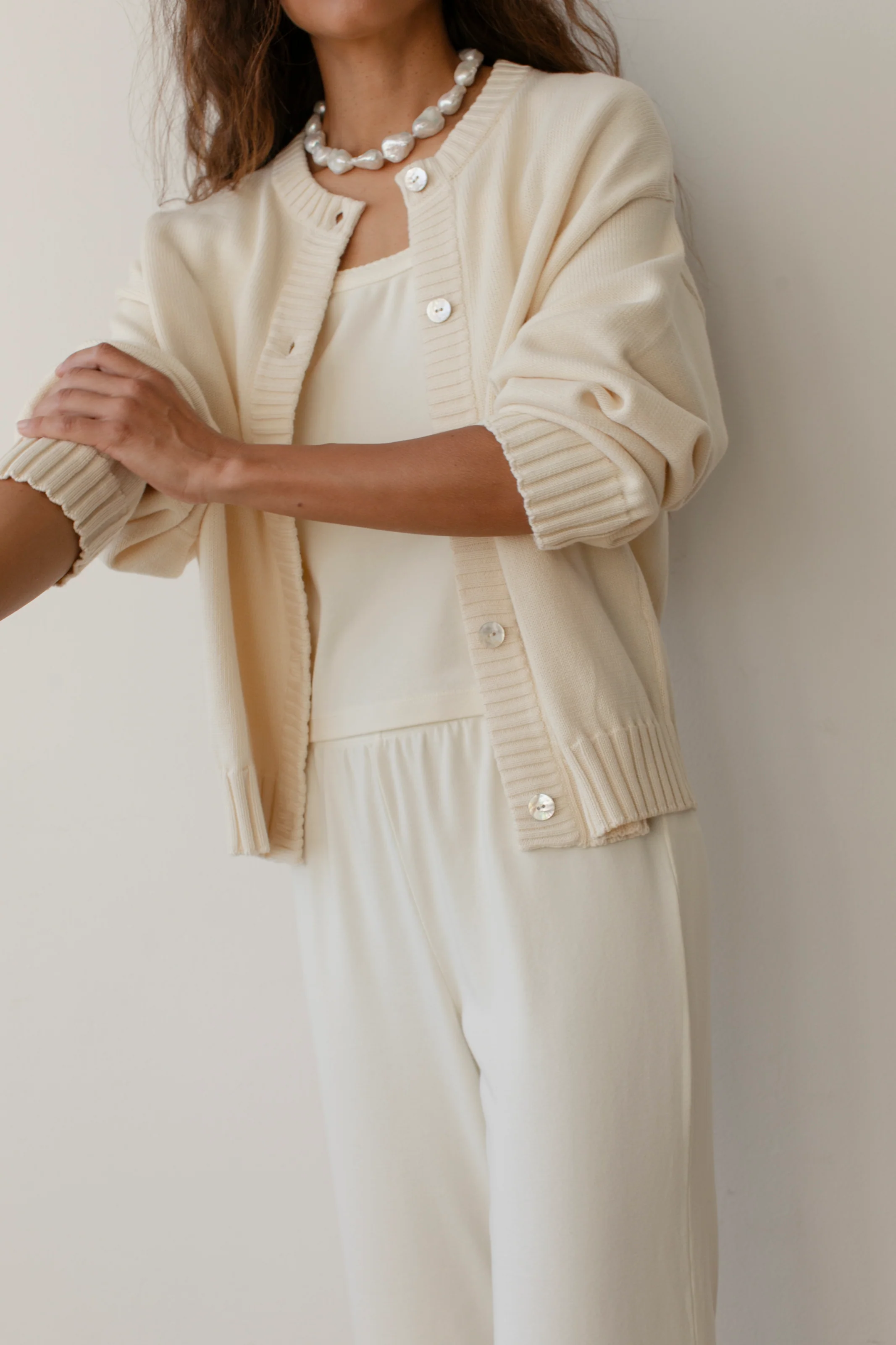 The Cotton Knit Cardigan