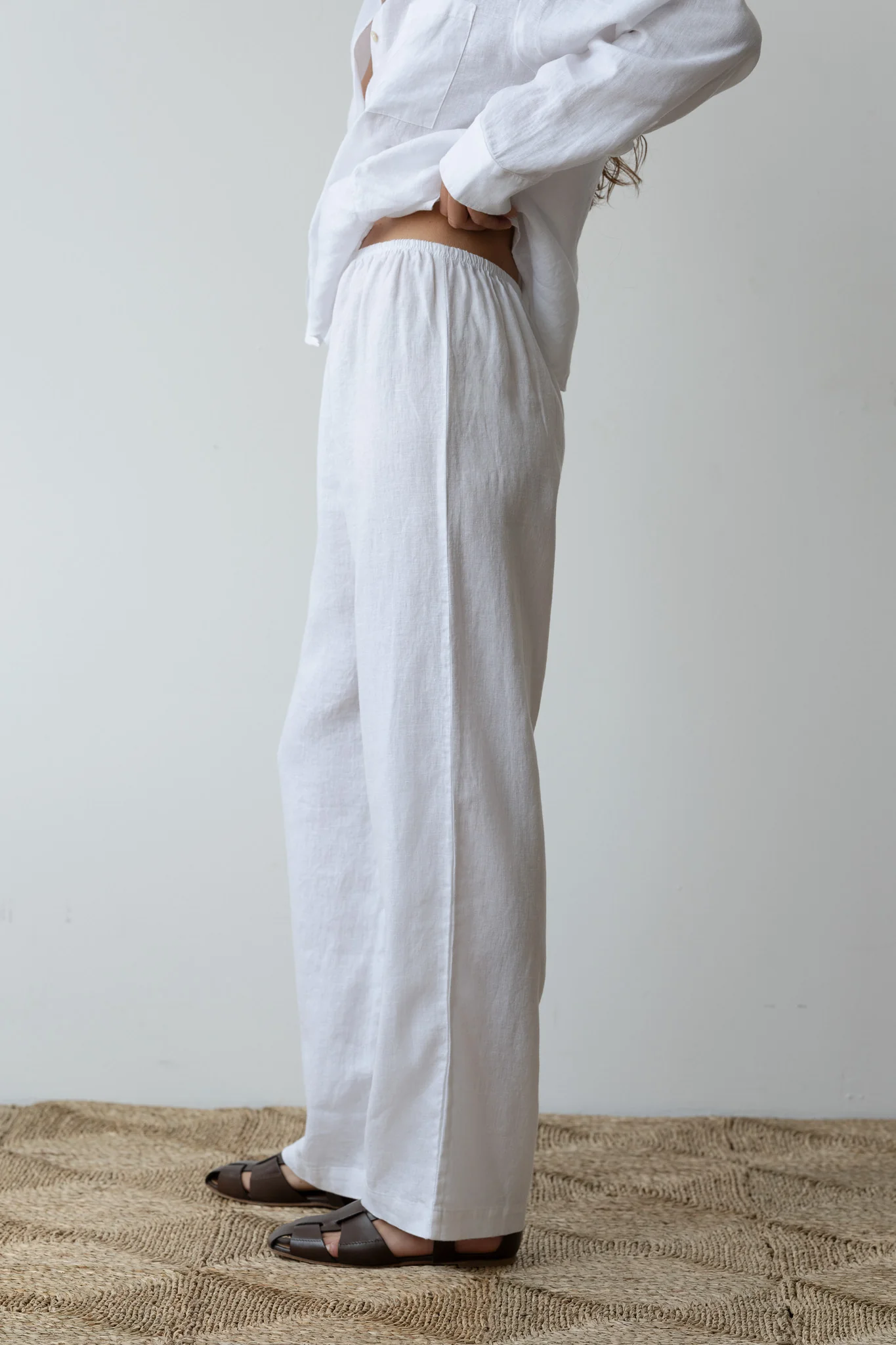 The Linen Simple Pant