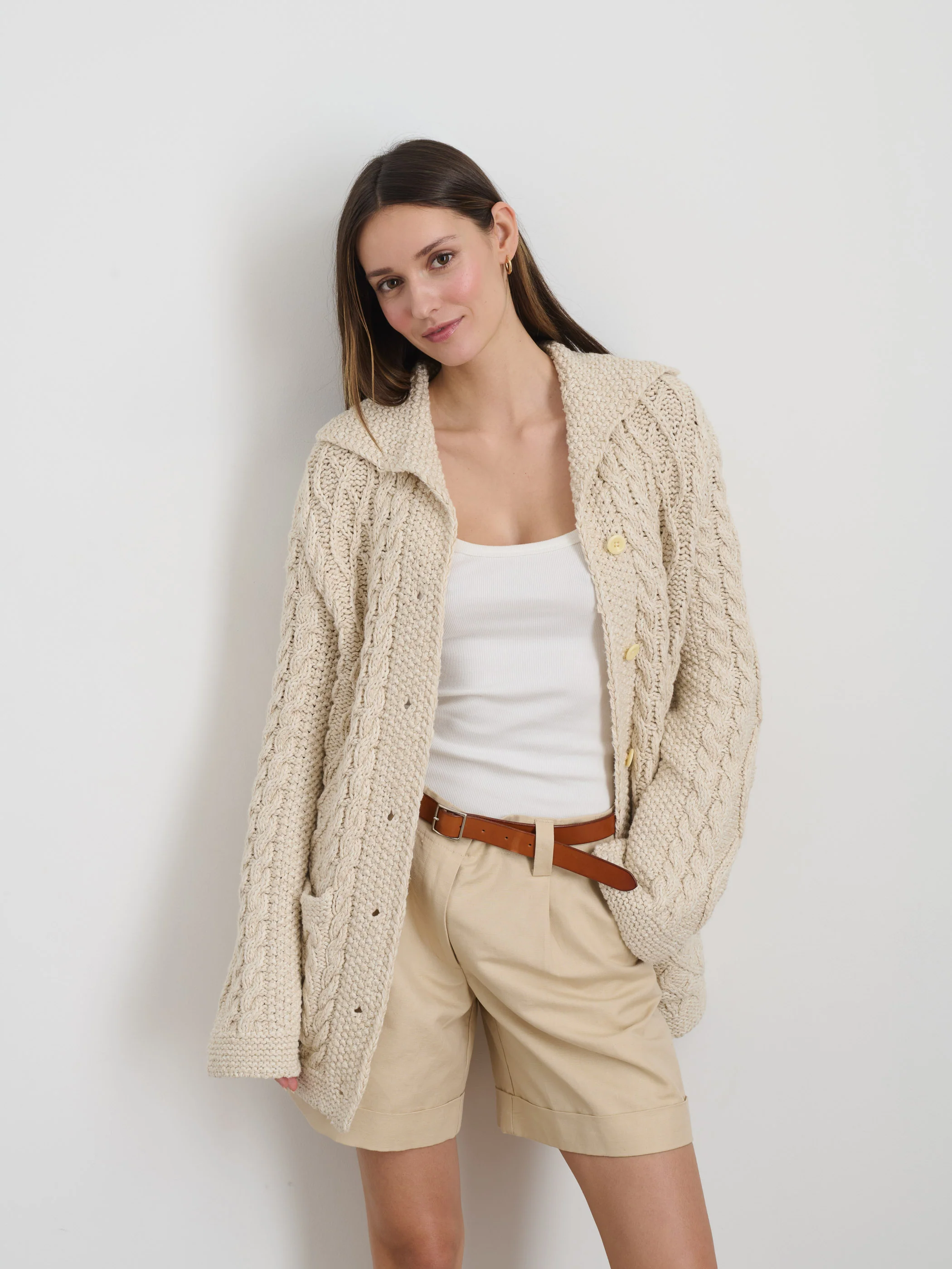 Ojai Cardigan in Cotton