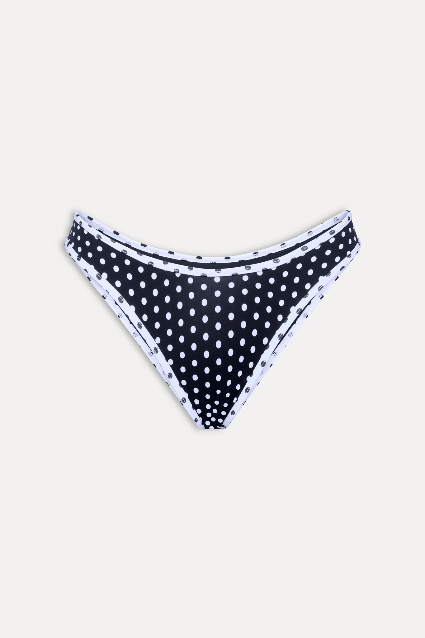 Catalina Full Coverage Bikini Bottom - Classic Polka Dot