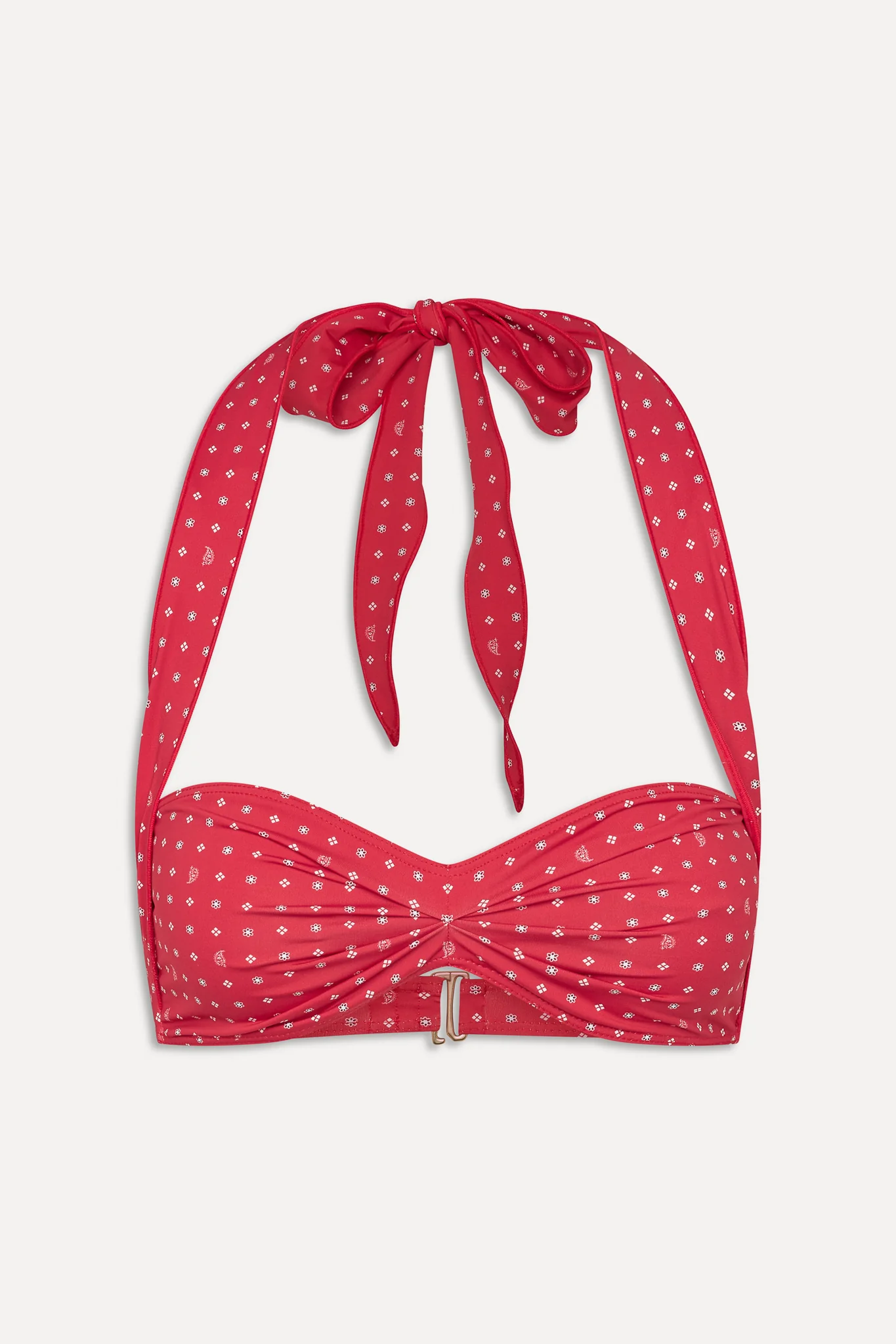 x BELLA HADID Sunday Halter Bikini Top - Lovebug