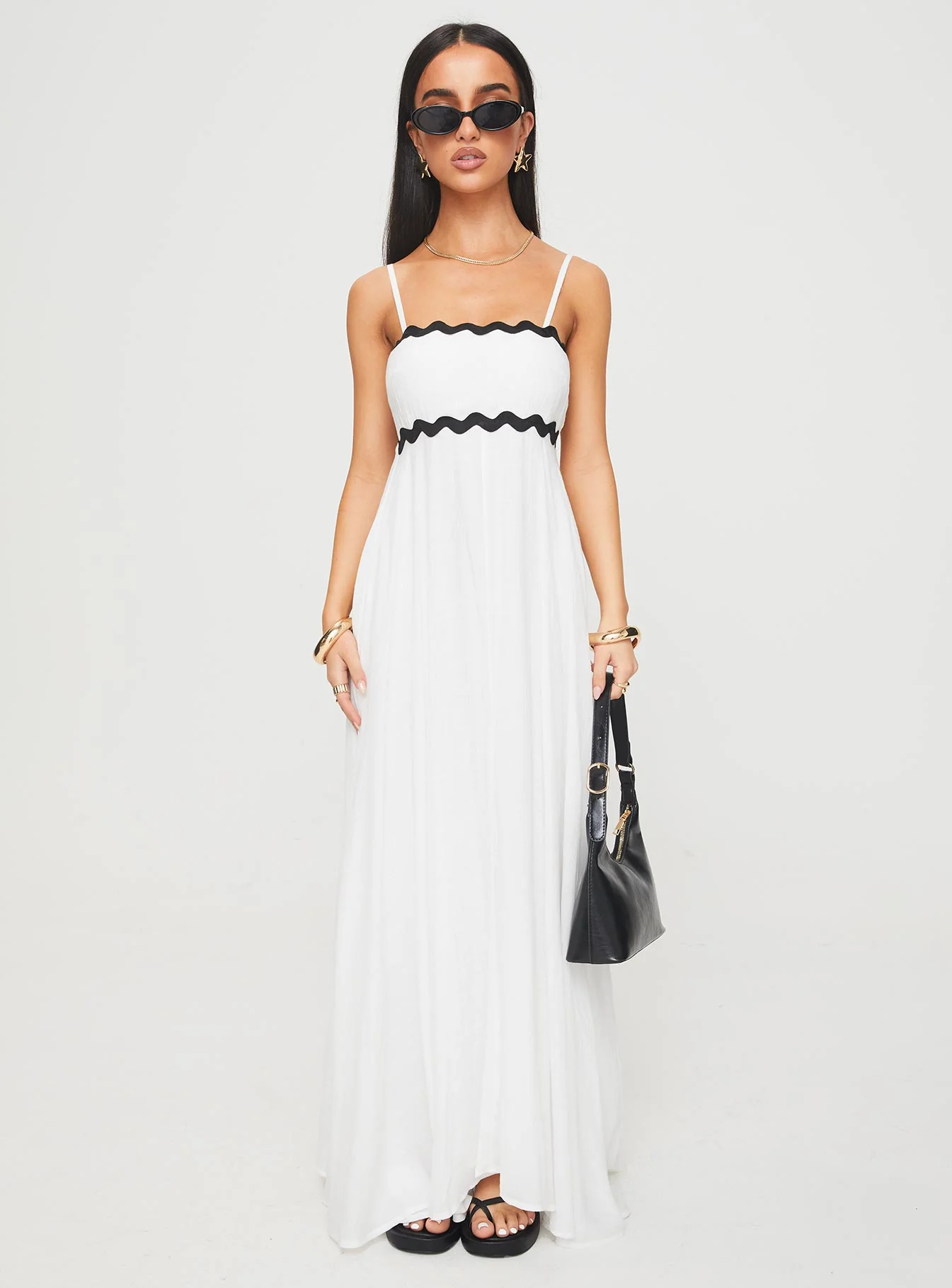 Croxetti Maxi Dress White