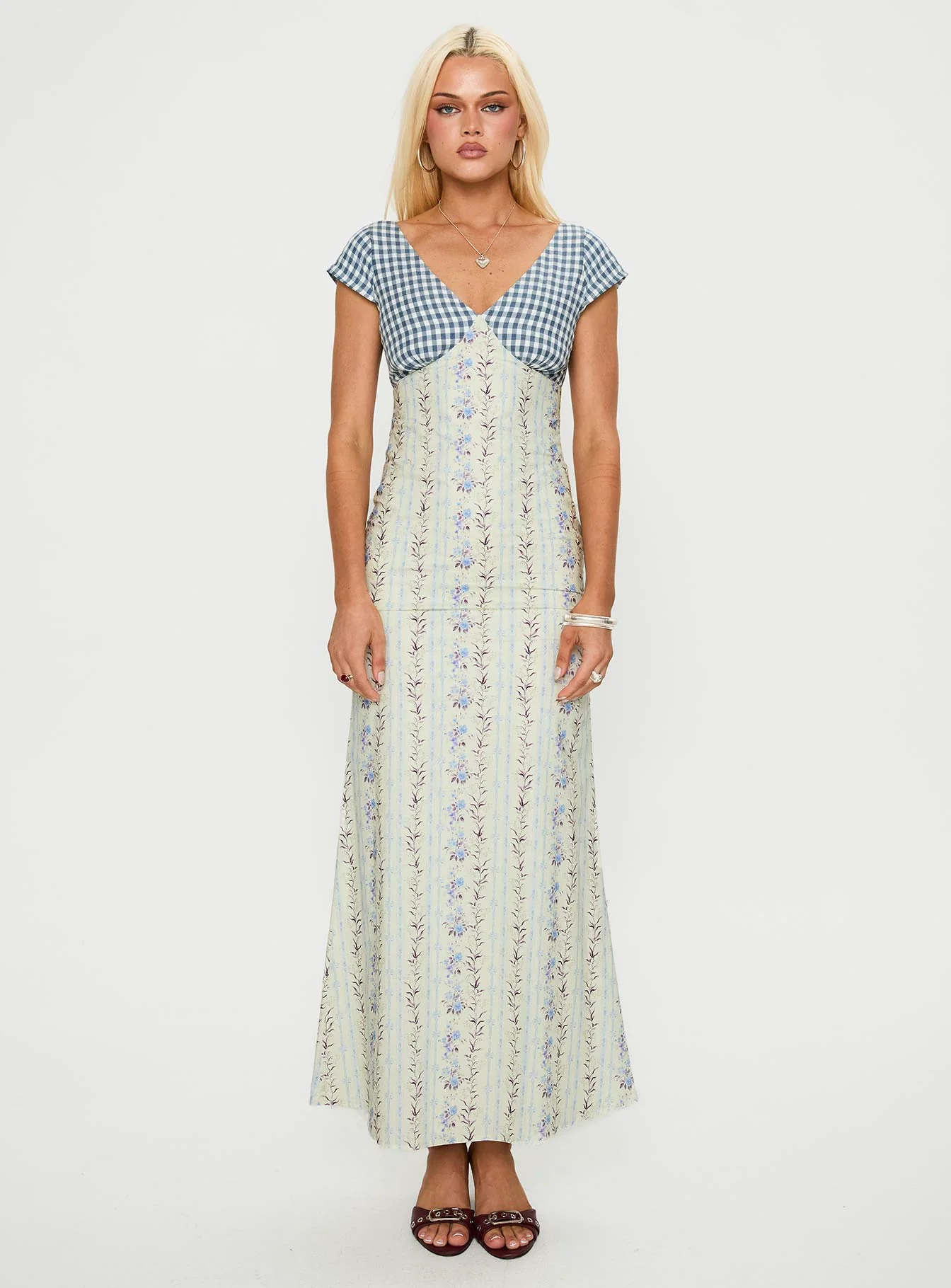 Saije Maxi Dress Multi Floral