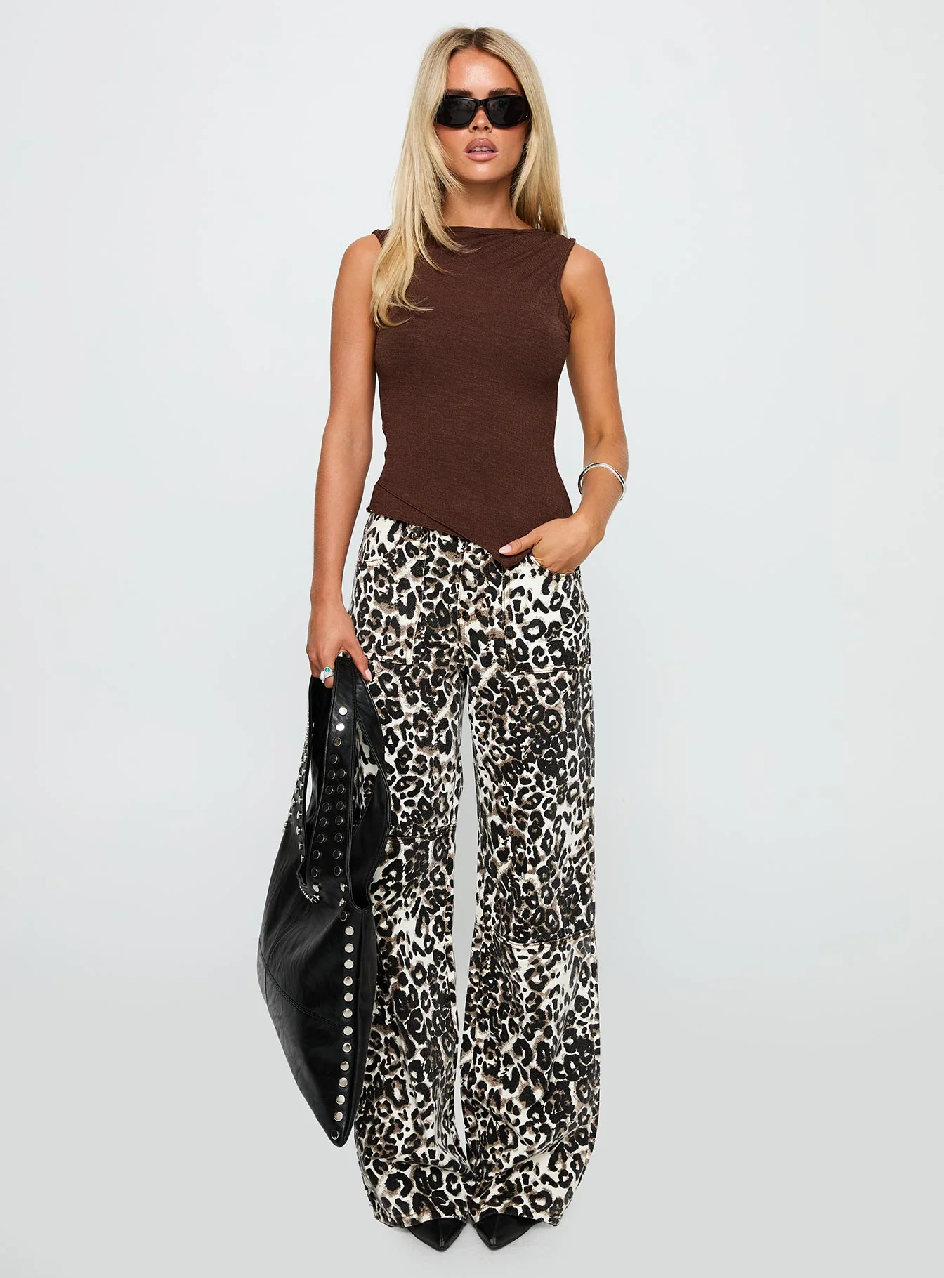 Lefort Tank Top Chocolate