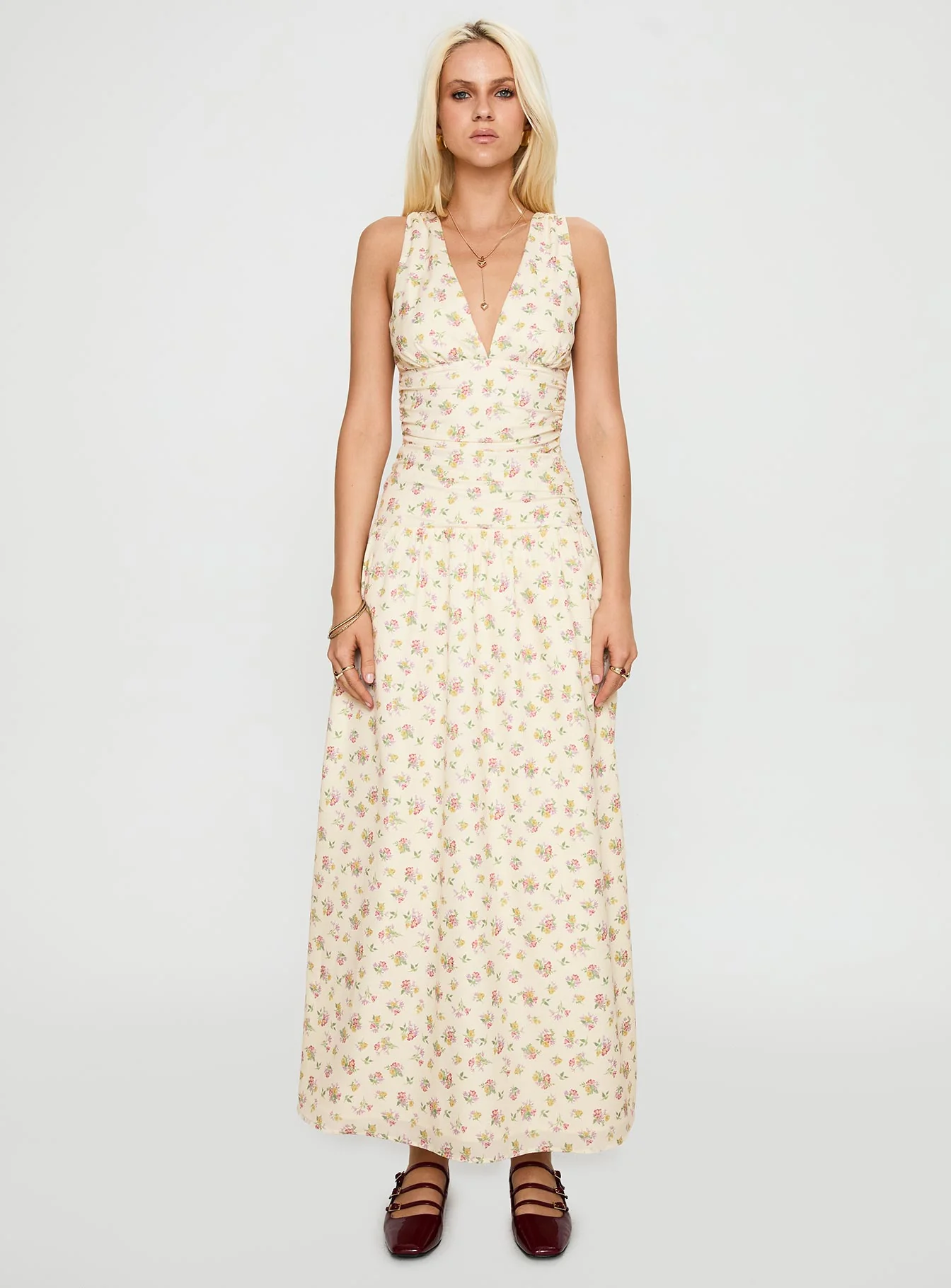 Esthie Maxi Dress Multi Floral