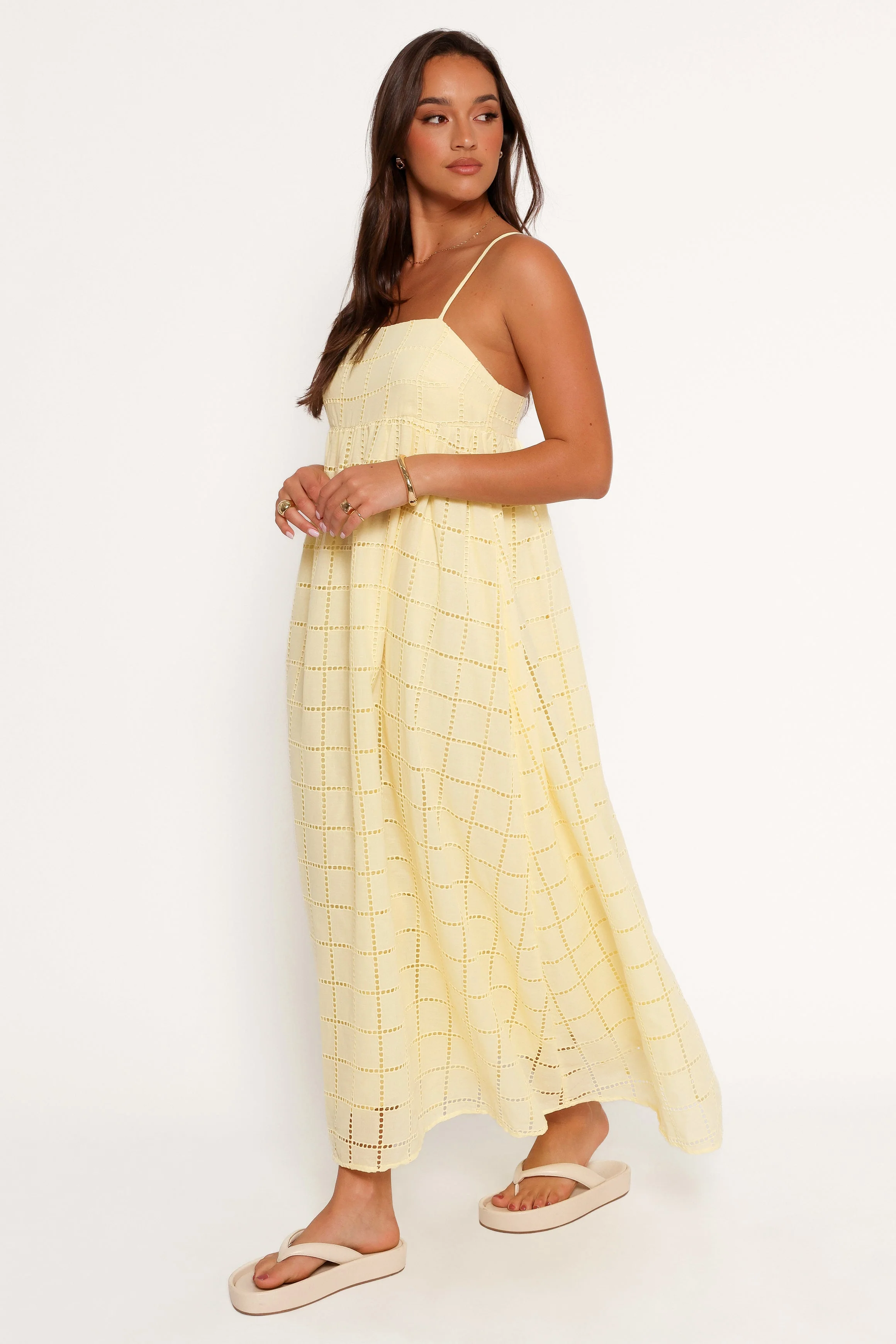 Alyah Maxi Dress - Butter Yellow