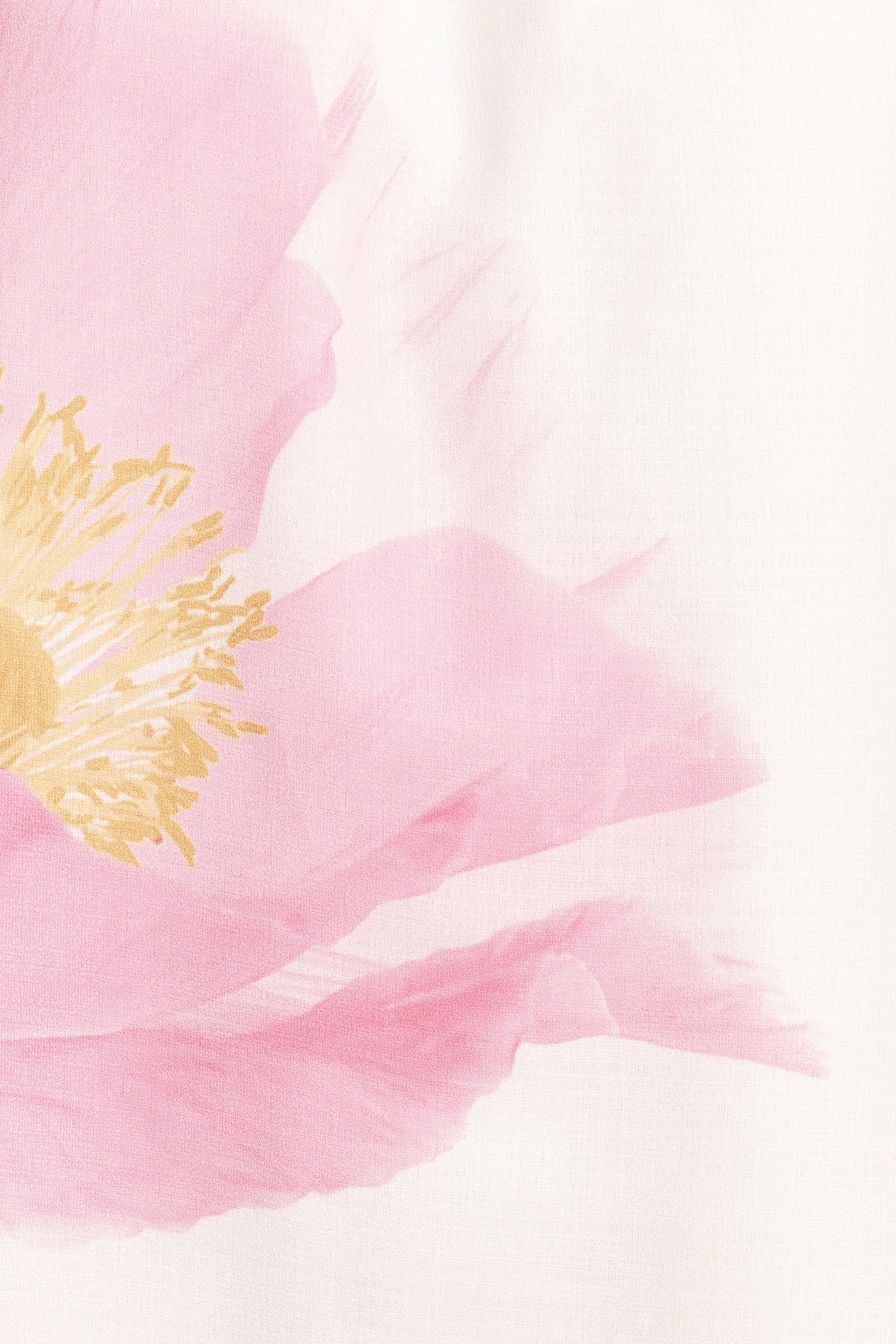 Charlize Maxi Dress - White Pink