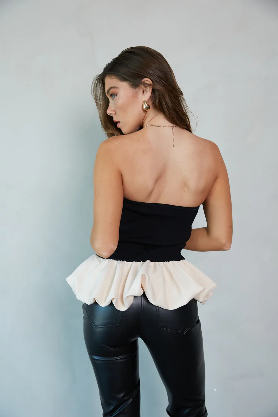 Margot Strapless Bubble Corset Top