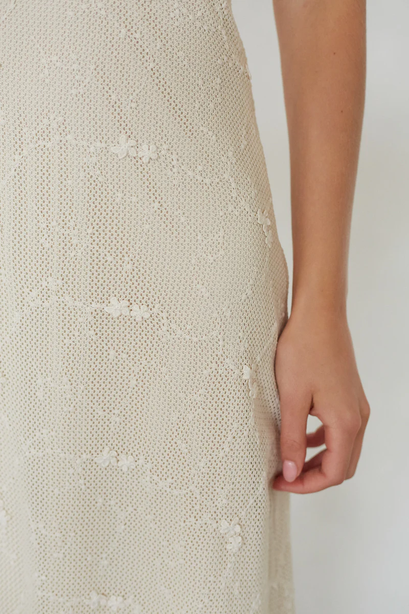 Savvy Halter Knit Maxi Dress