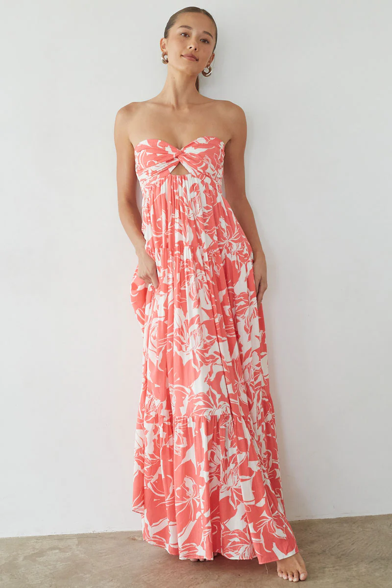 Lilo Strapless Maxi Dress