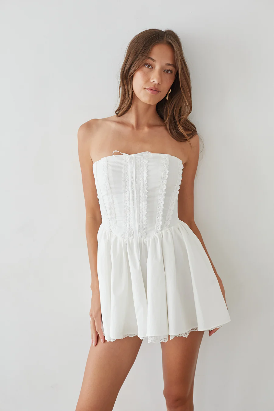 Sabrina Strapless Corset Mini Dress
