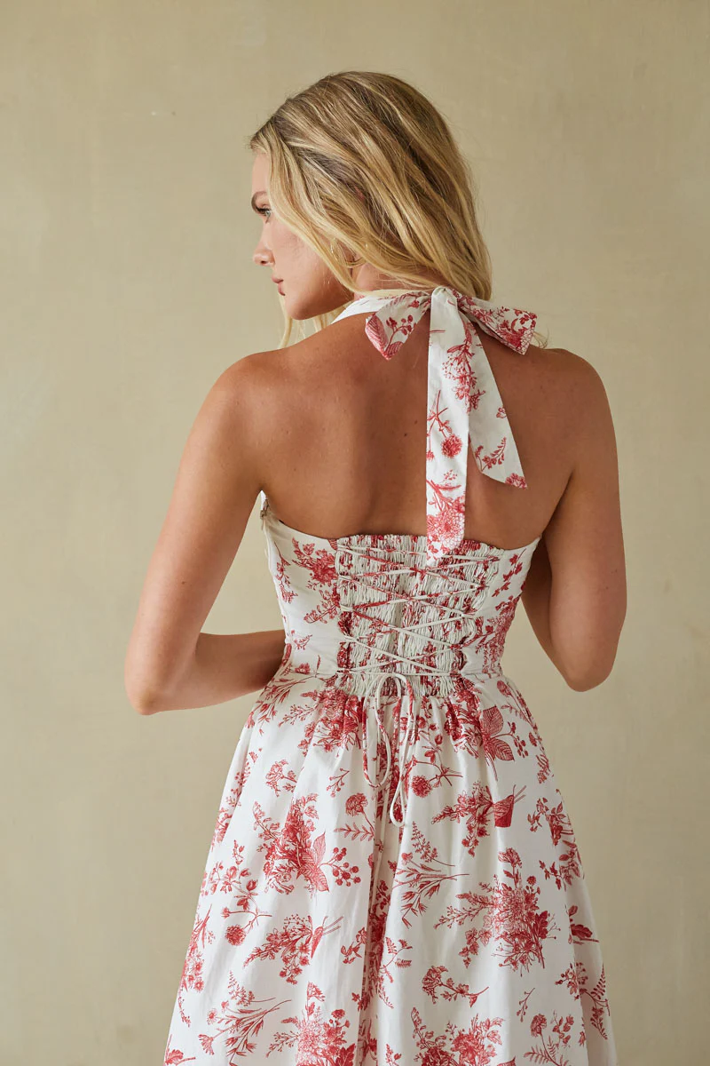 Cypress Halter Midi Dress