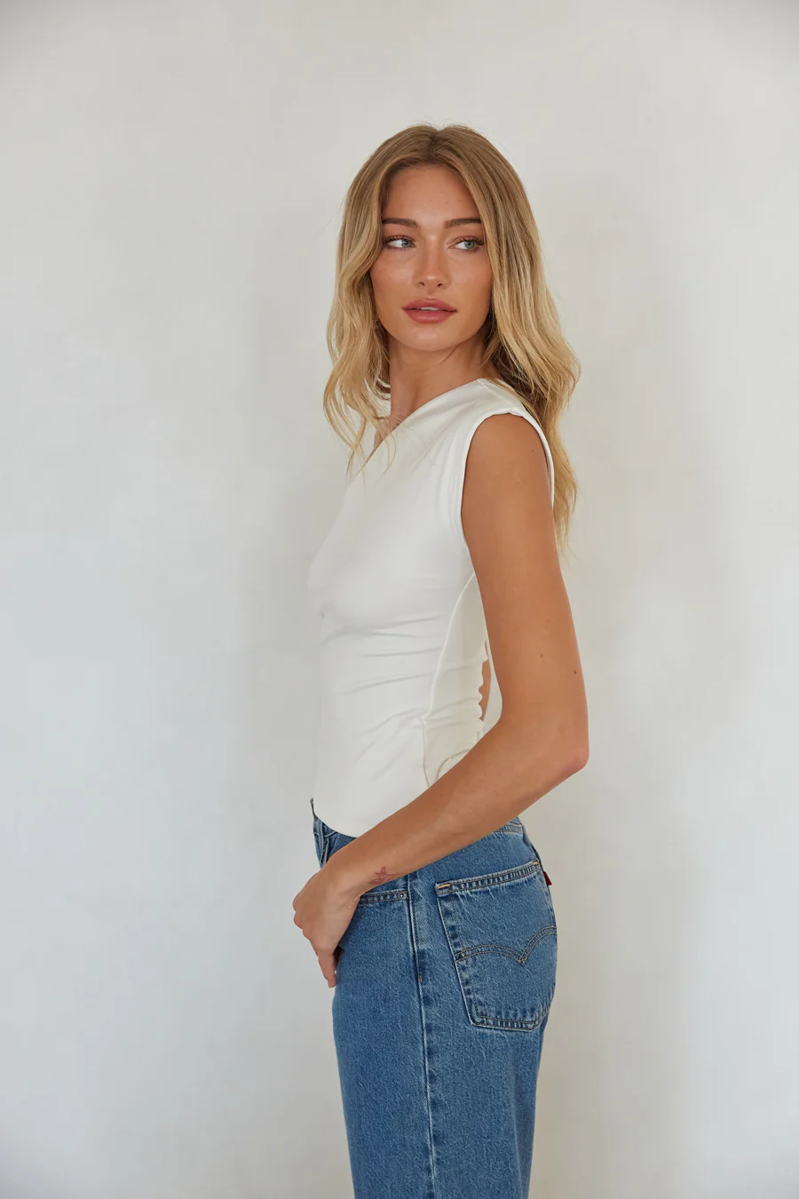 Bryce One Shoulder Top