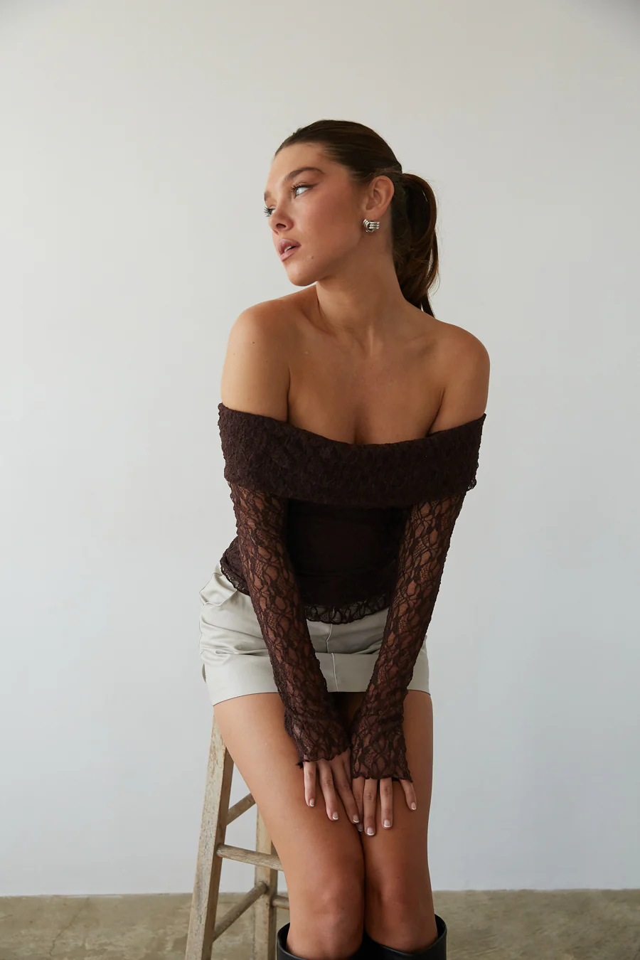 Collette Lace Long Sleeve Top