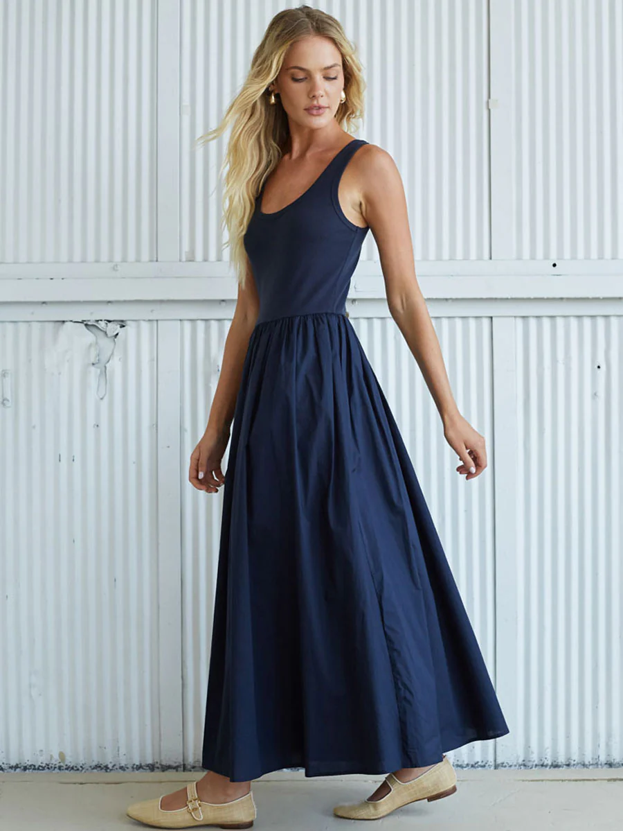 Hartford Linen Maxi Dress