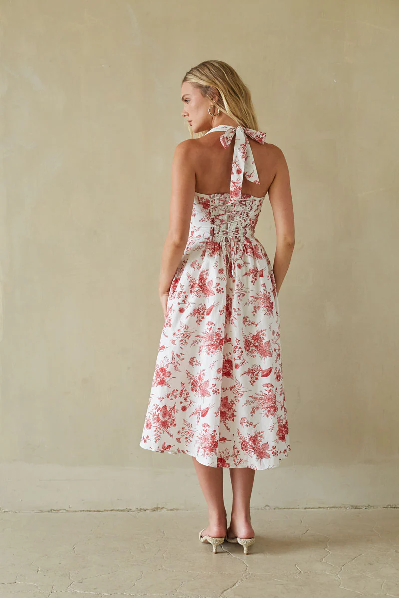 Cypress Halter Midi Dress