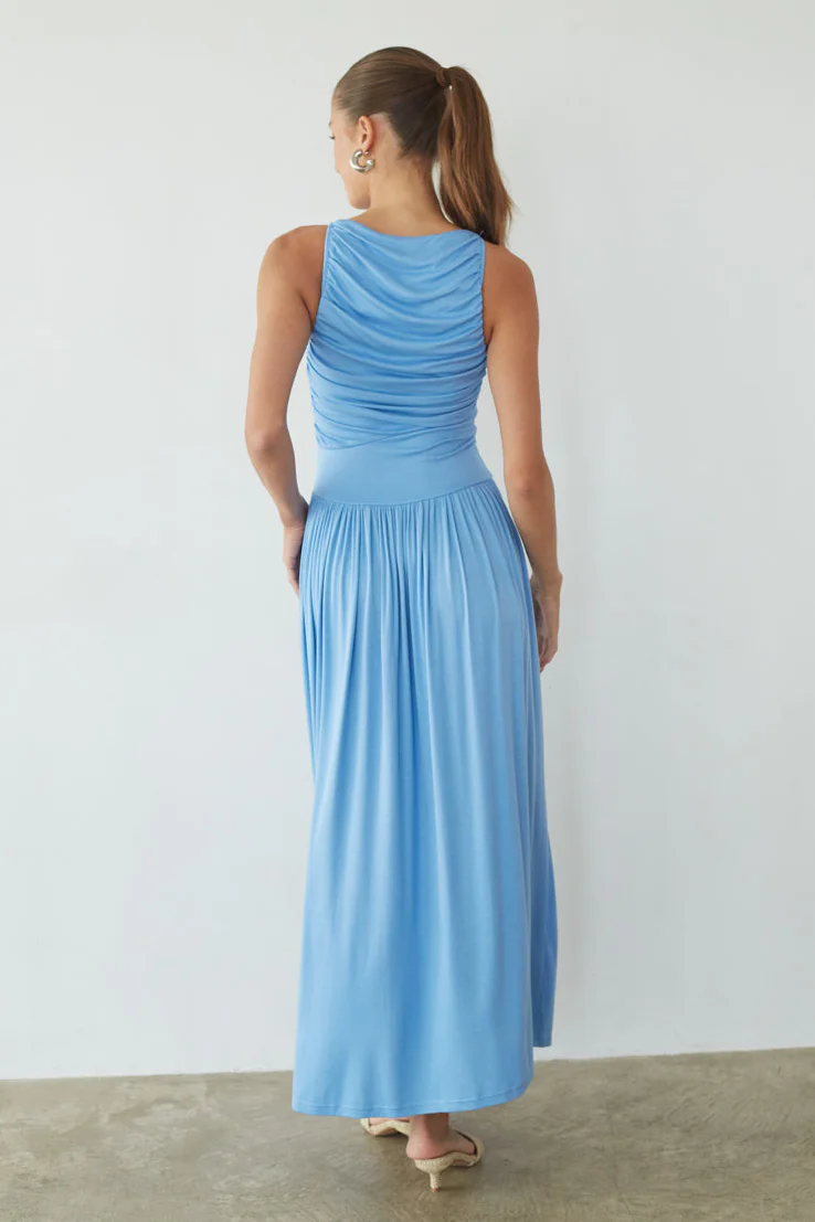 Breana Ruched Maxi Dress