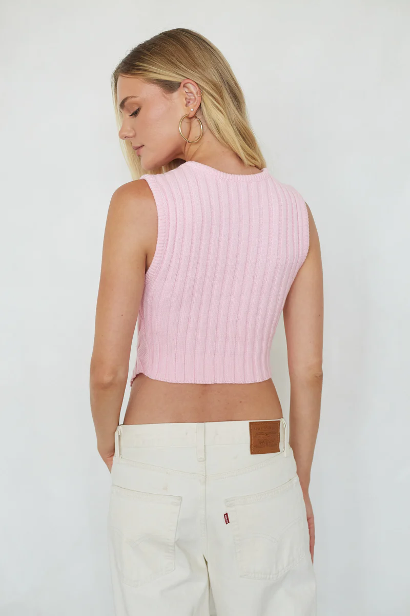 Robin Knit Sweater Tank Top
