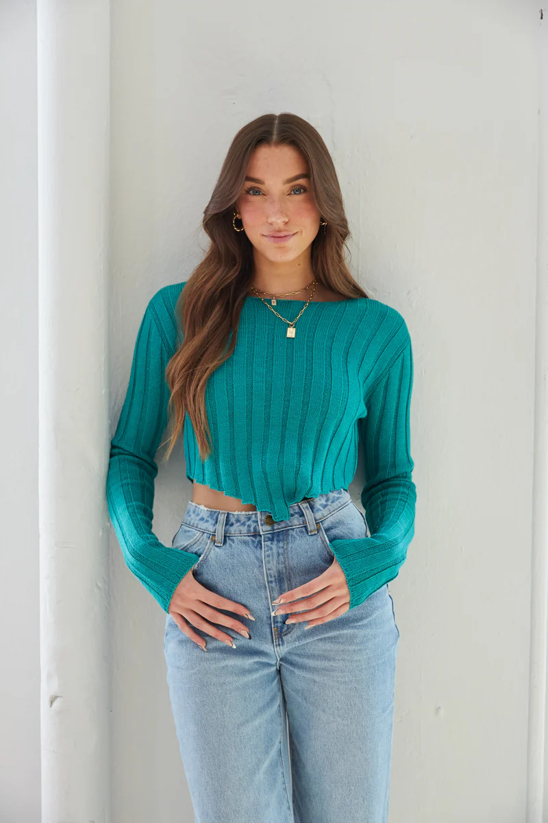Becka Knit Crop Top