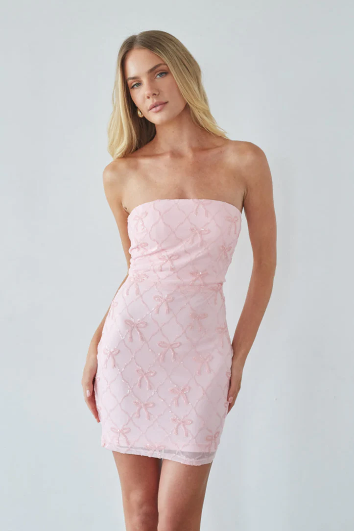 Mila Coquette Sequin Mini Dress