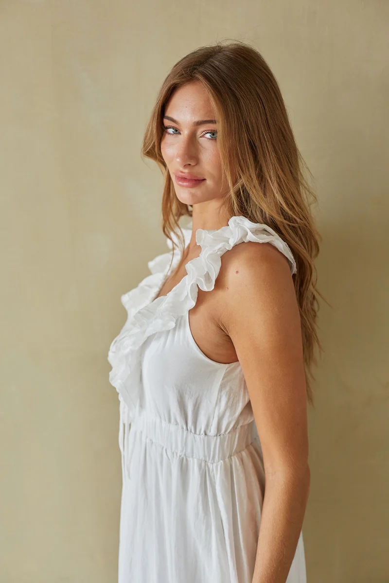 Diana Ruffle Tiered Maxi Dress