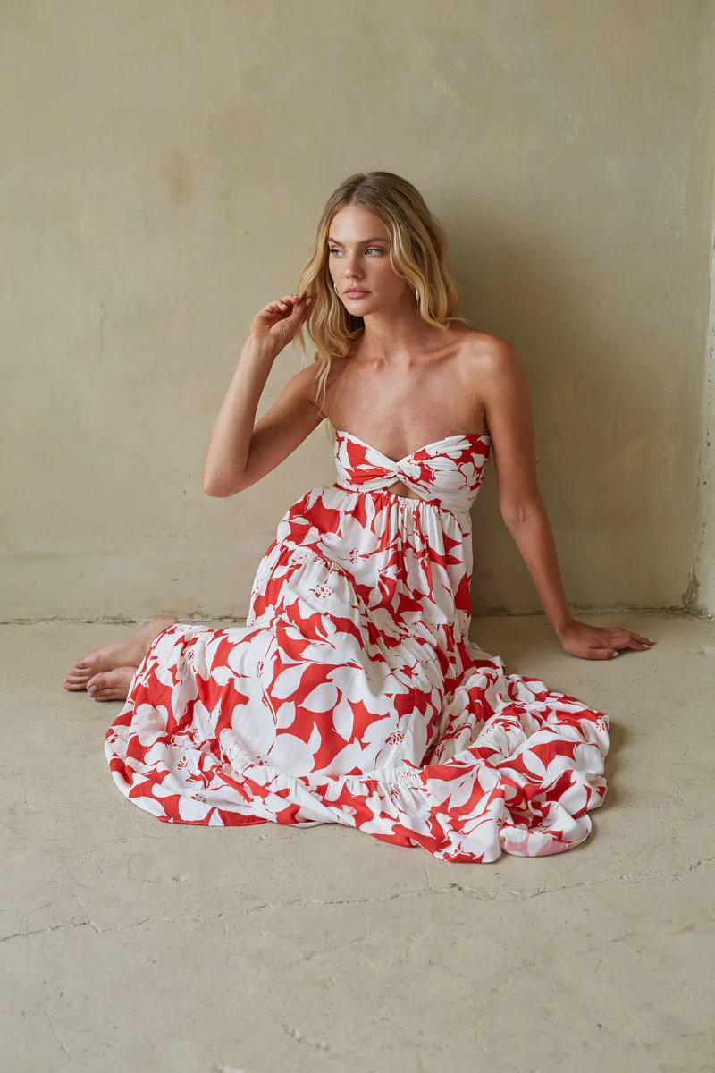 Lilo Strapless Maxi Dress
