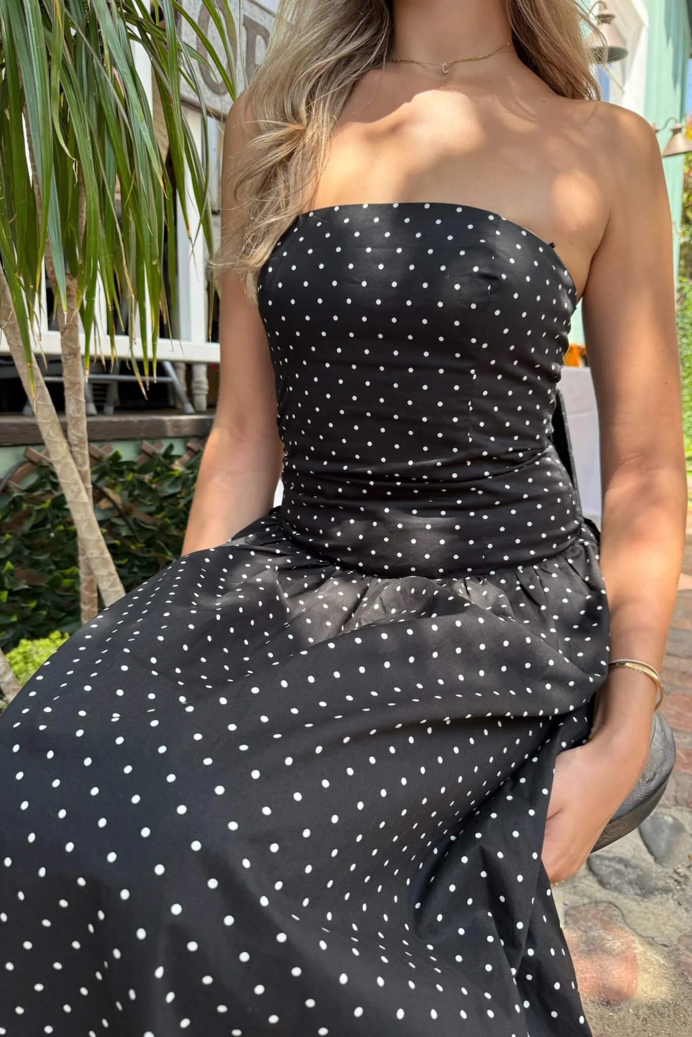 Joey Polka Dot Midi Dress
