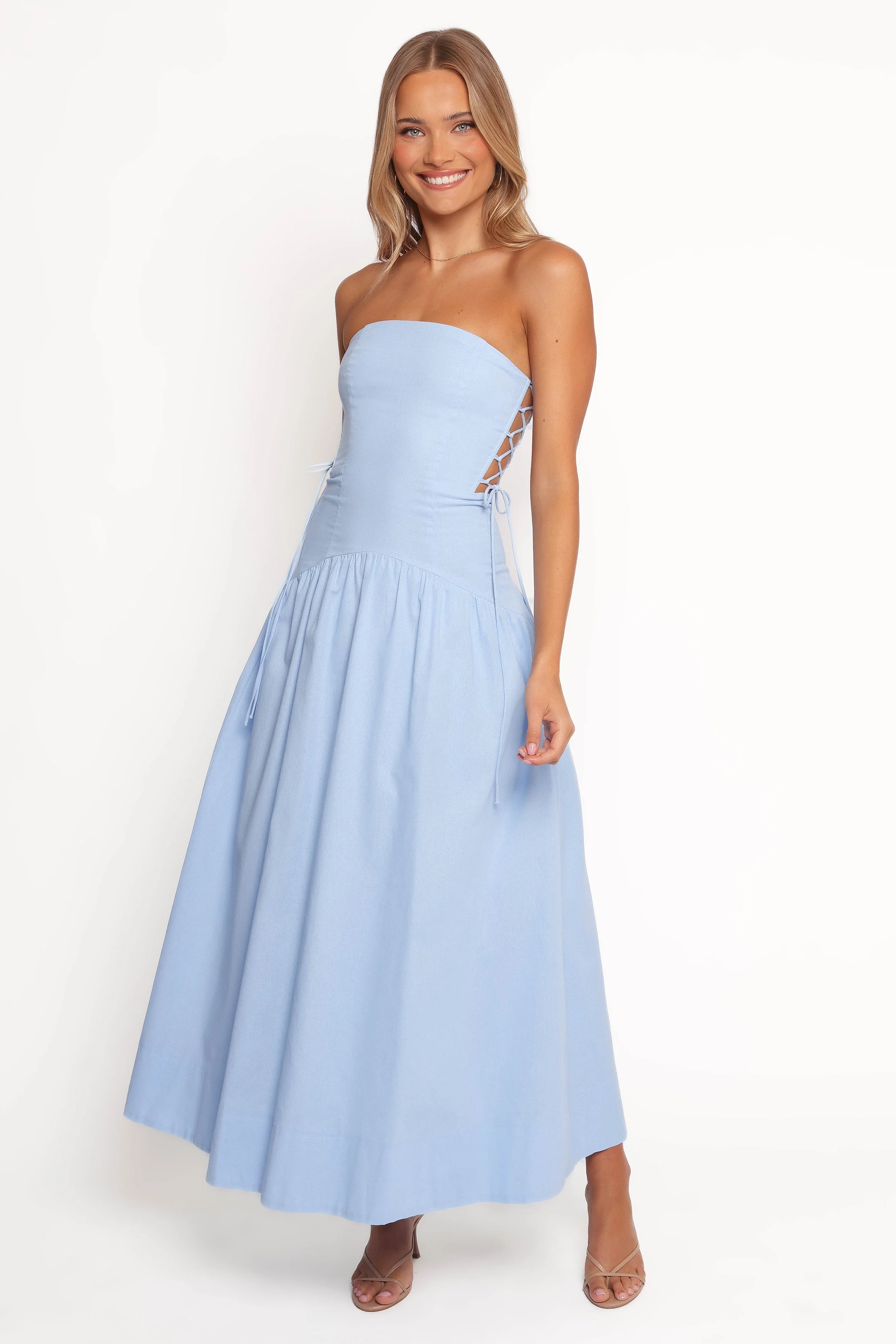 Maude Maxi Dress - Blue