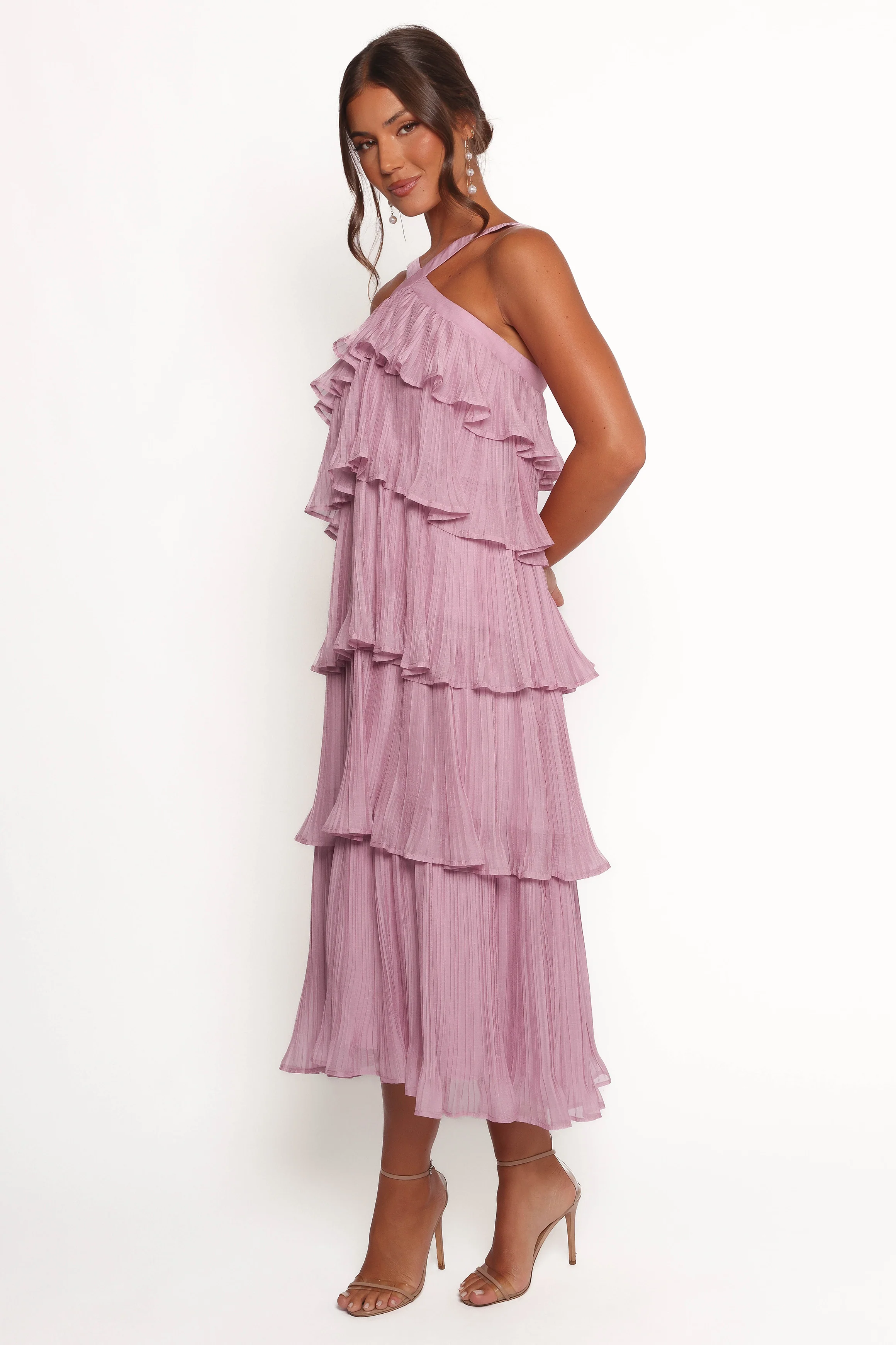 Aveline Midi Dress - Lilac