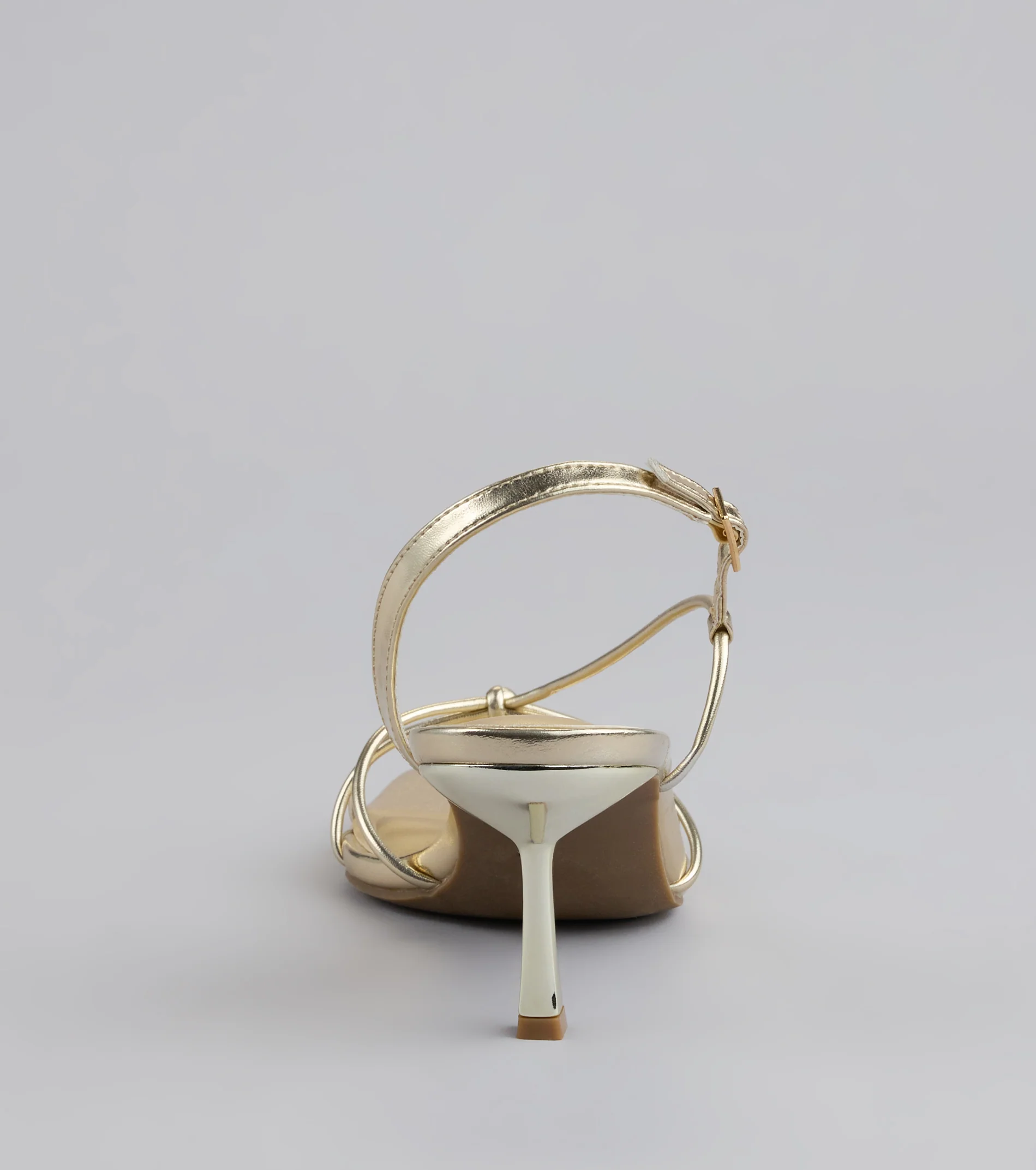 Delicately Dangerous Strappy Slingback Heels