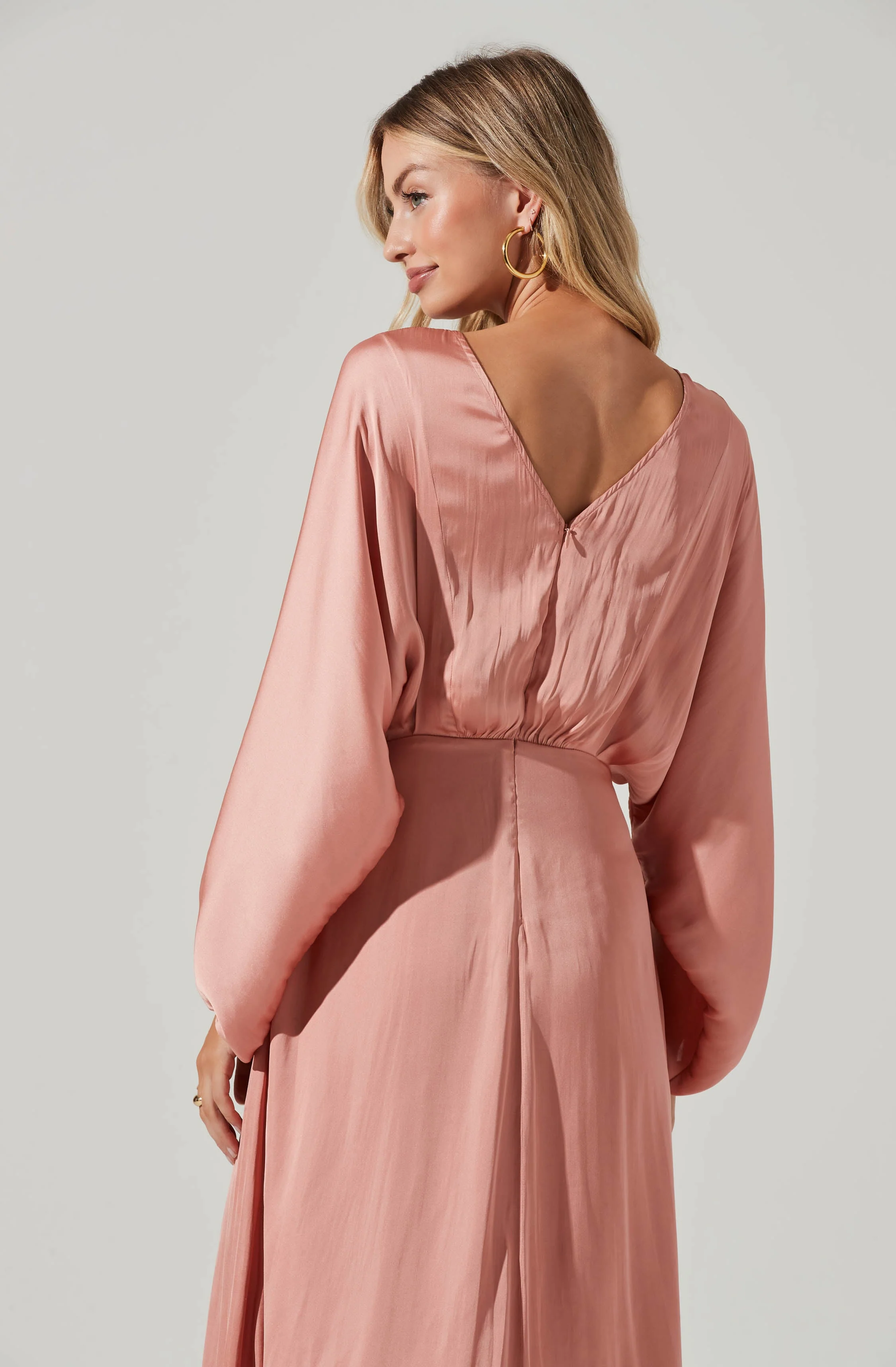 Marin Dolman Sleeve Midi Dress