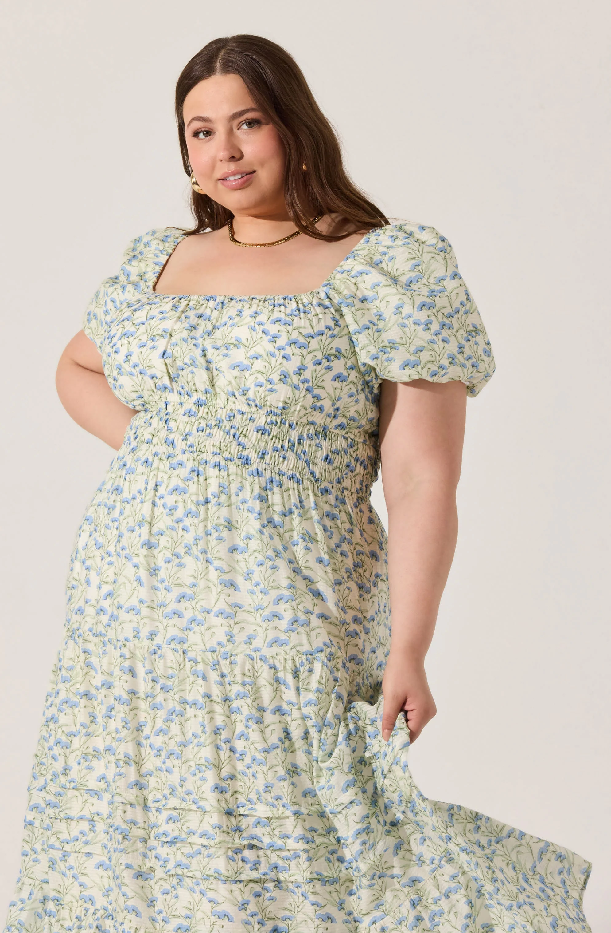 Florentina Floral Tiered Maxi Dress