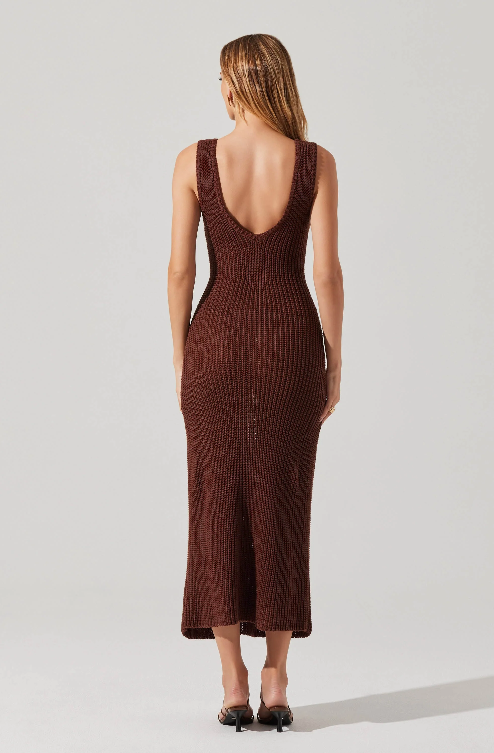 Ainhoa 3D Floral Sweater Dress