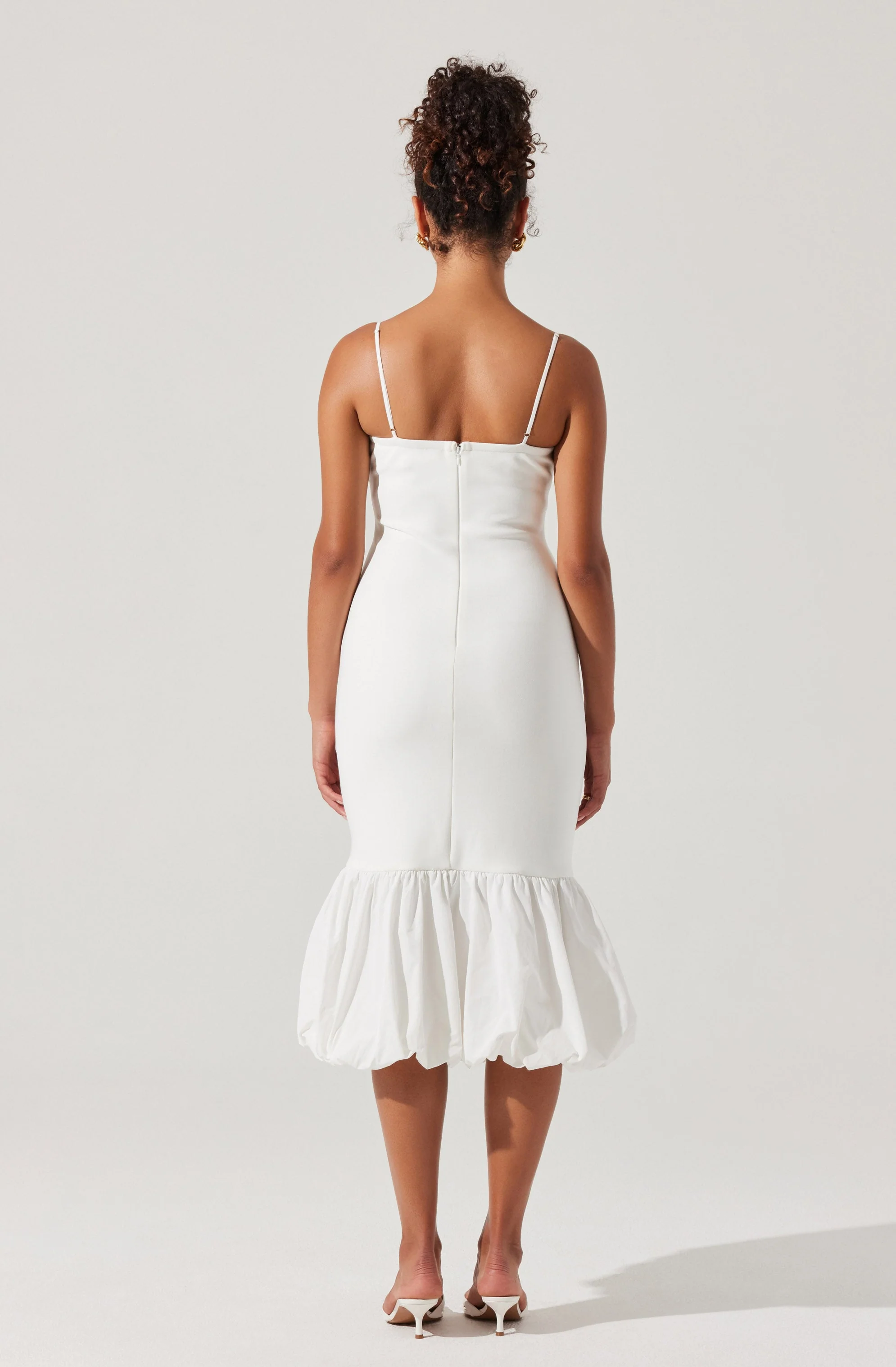 Brittnea Bodycon Bubble Hem Dress