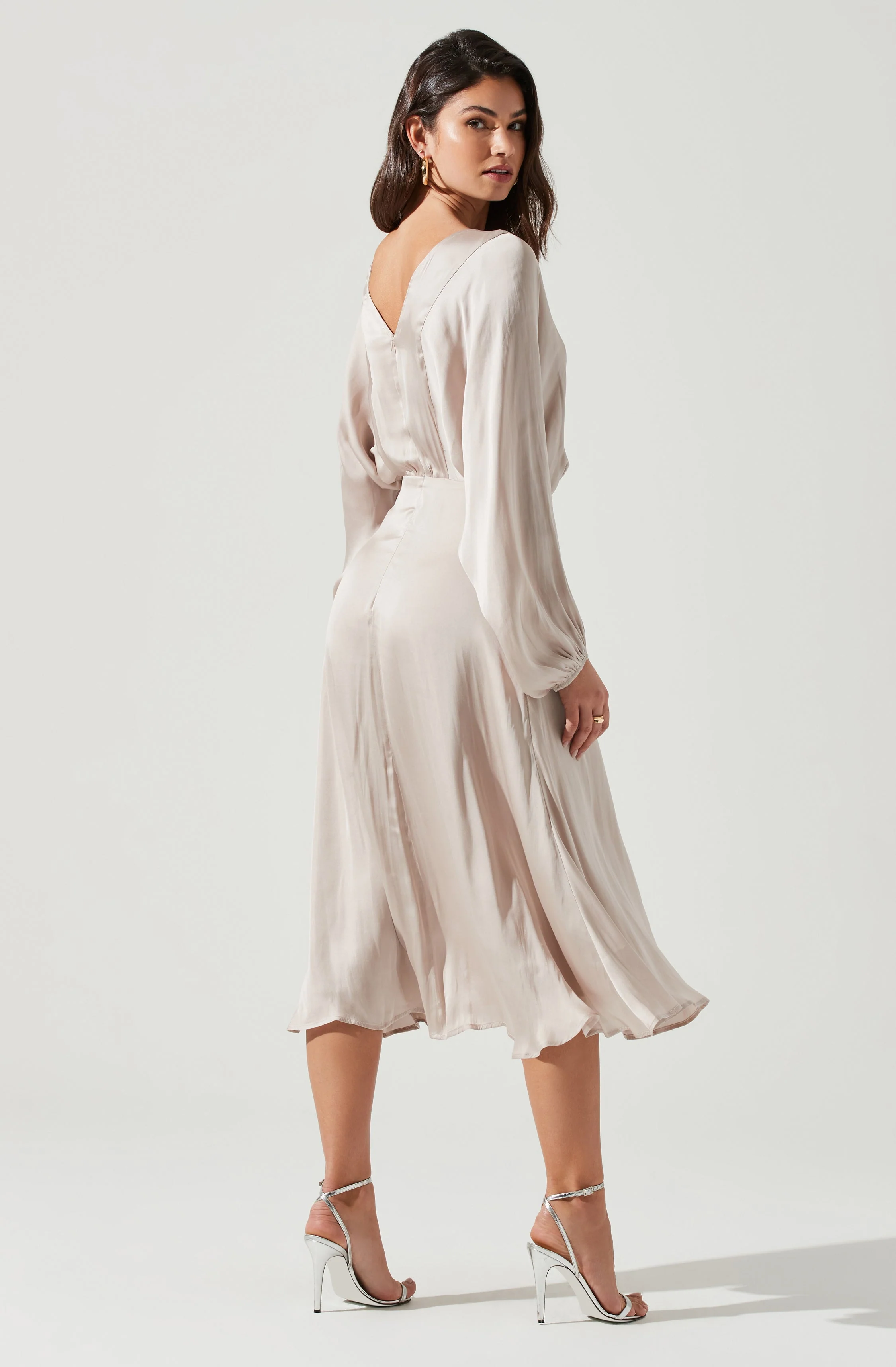 Marin Dolman Sleeve Midi Dress