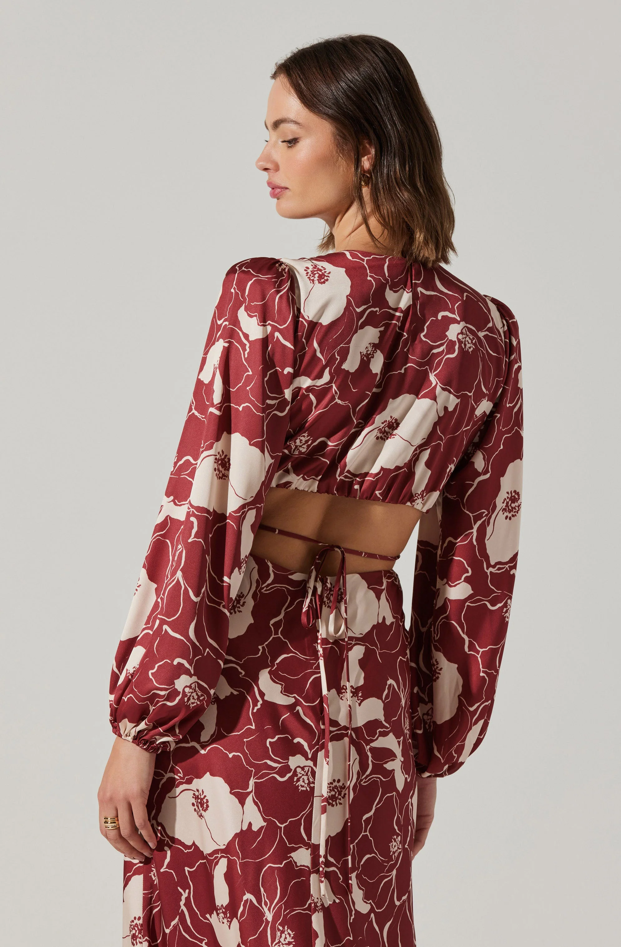 Quinn Floral Cutout Maxi Dress