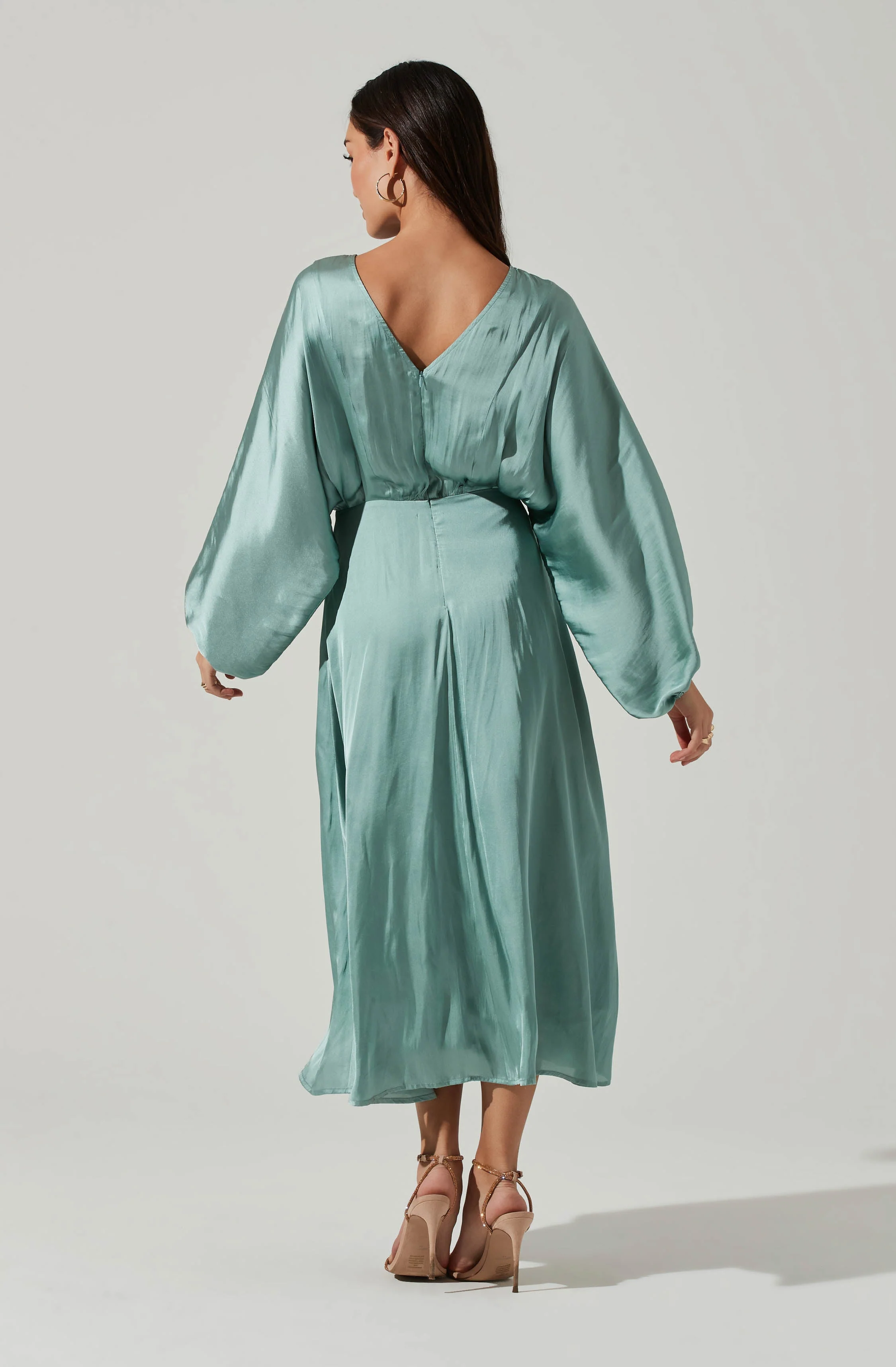 Marin Dolman Sleeve Midi Dress