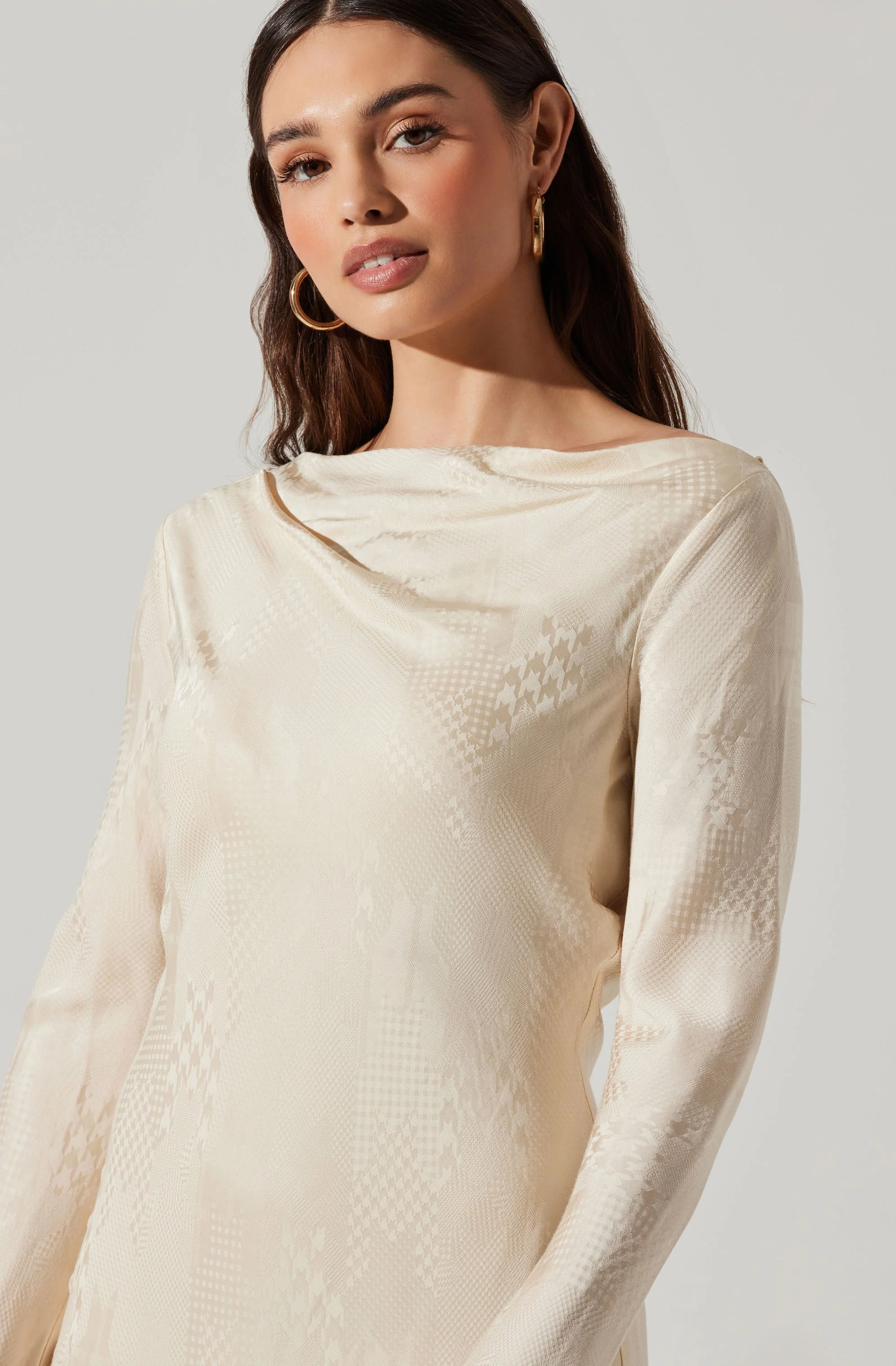 Sakari Bell Sleeve Mini Dress