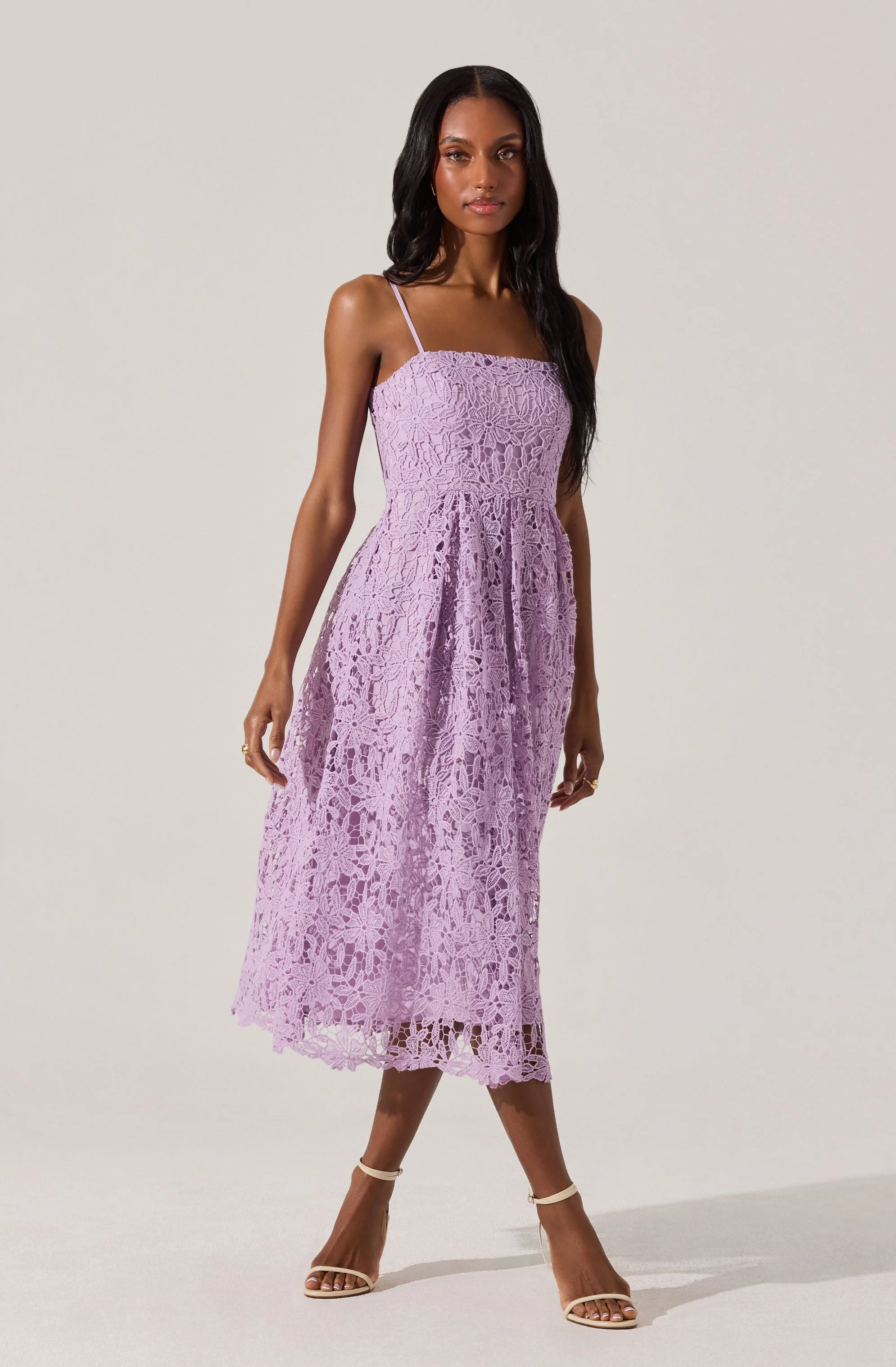Lace Midi Dress