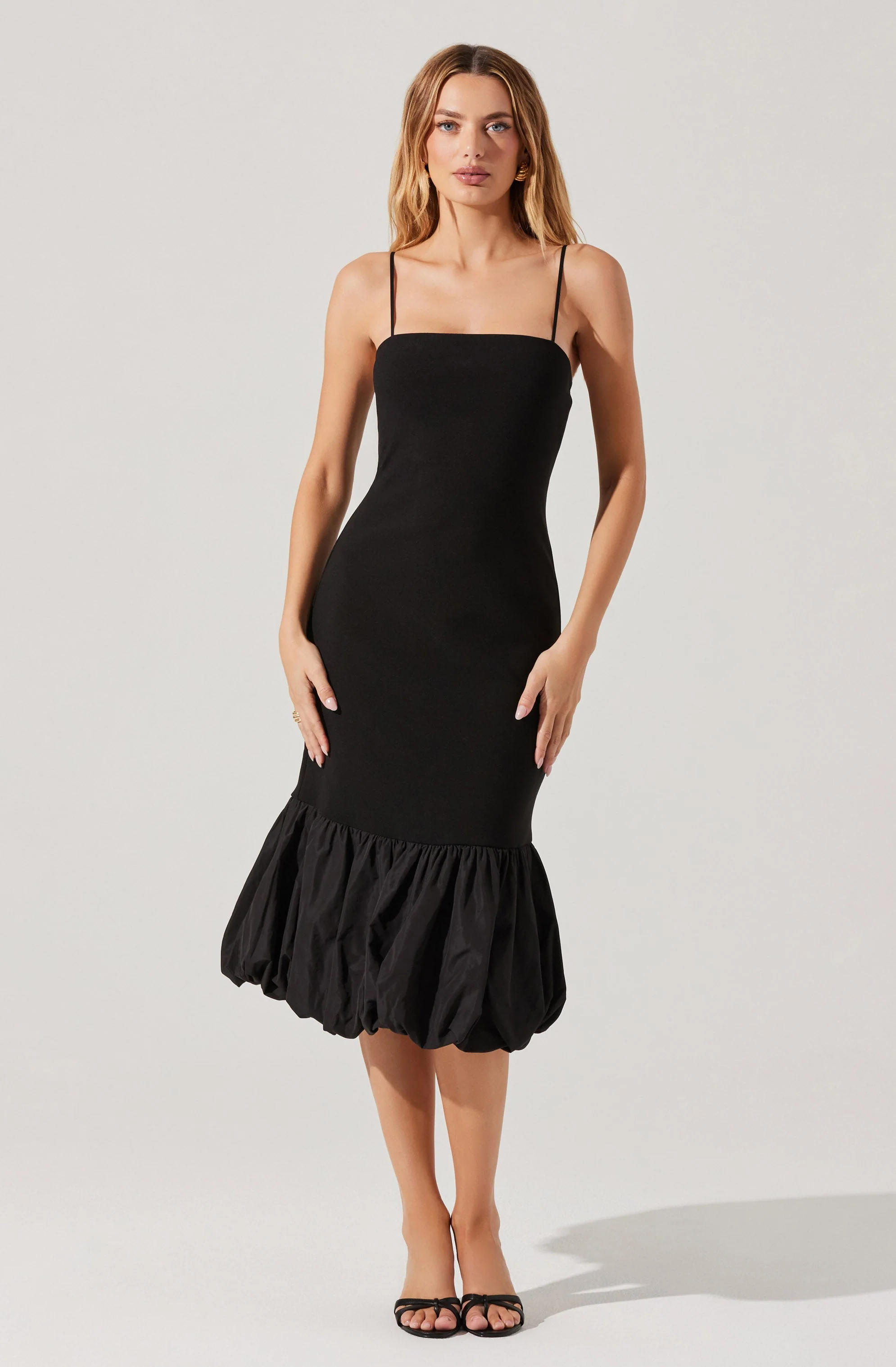 Brittnea Bodycon Bubble Hem Dress