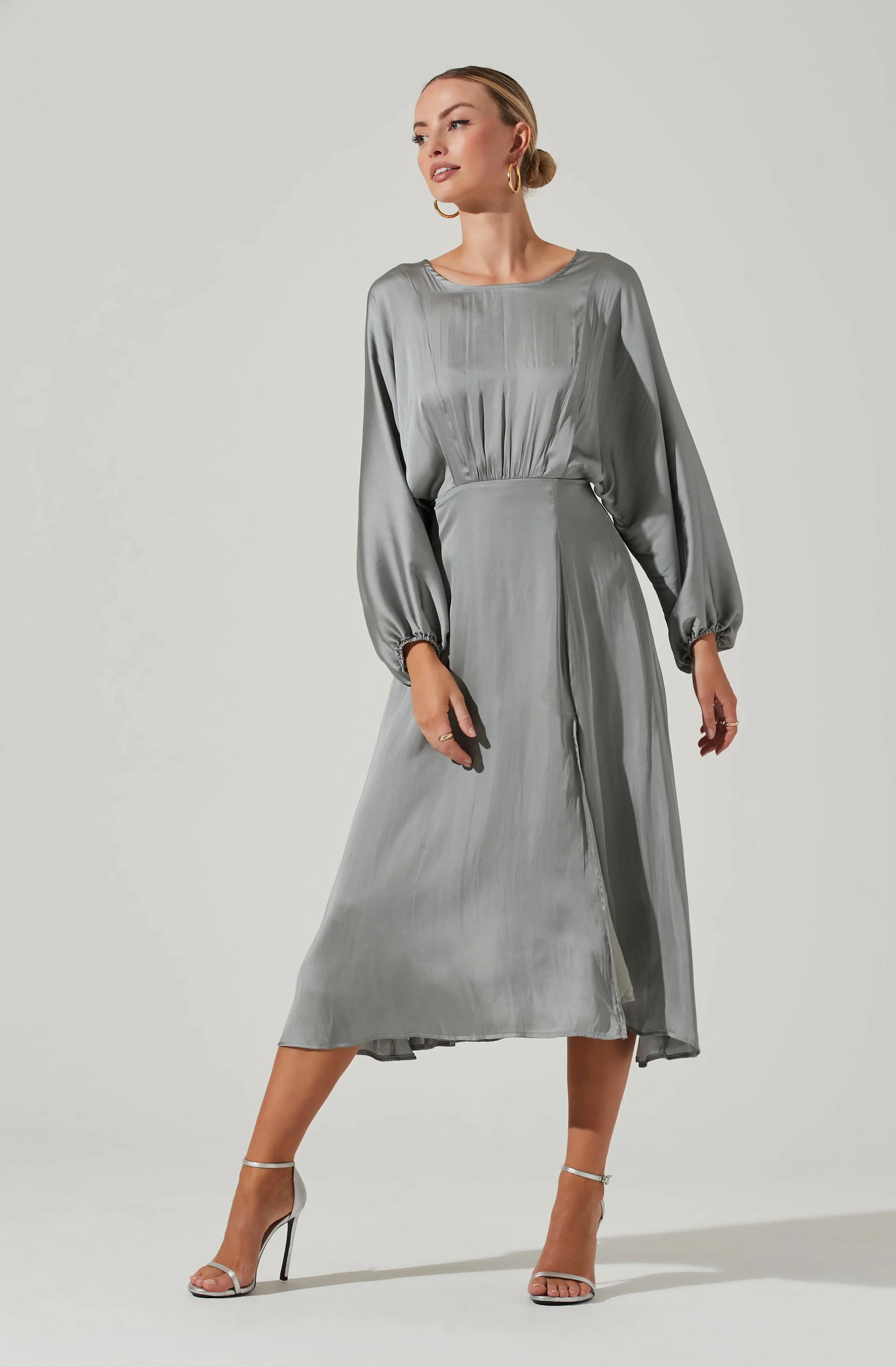 Marin Dolman Sleeve Midi Dress