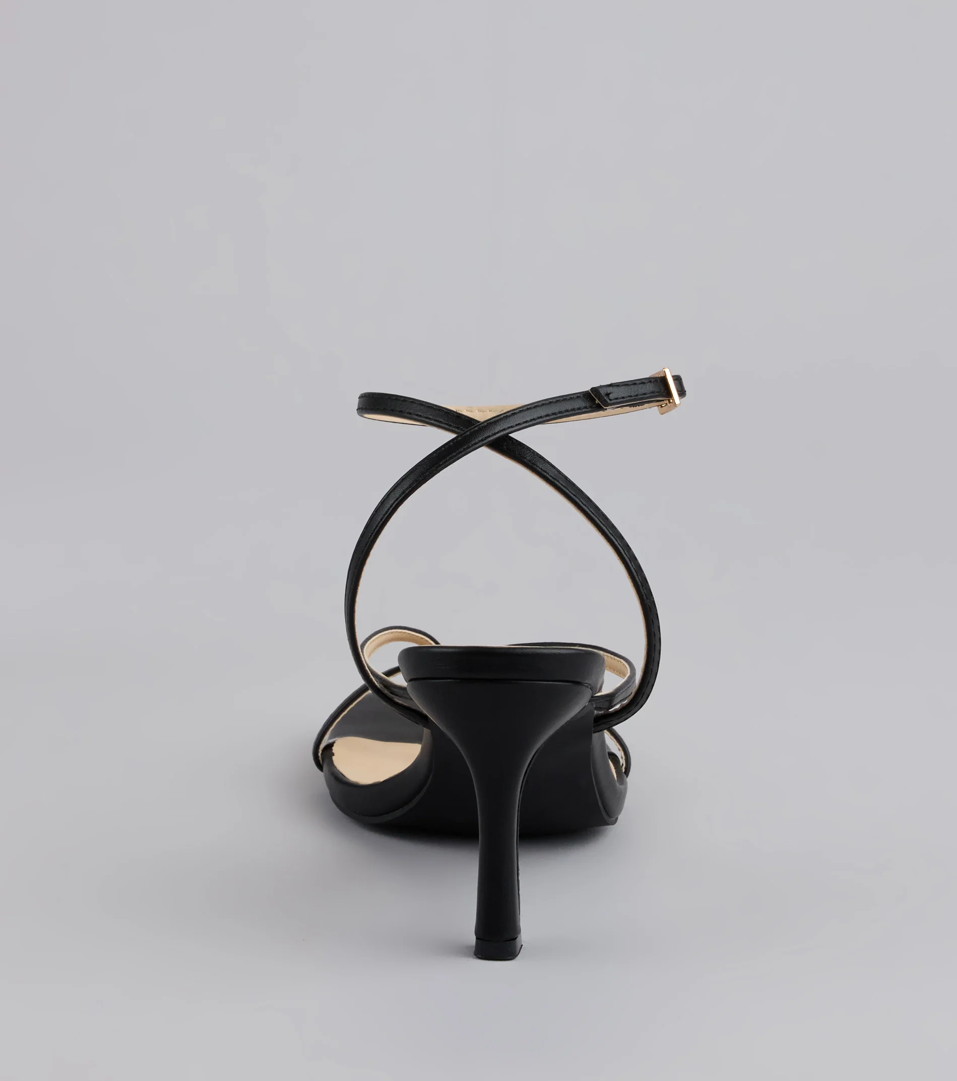 Strut Factor Thong Strappy Stiletto Heels