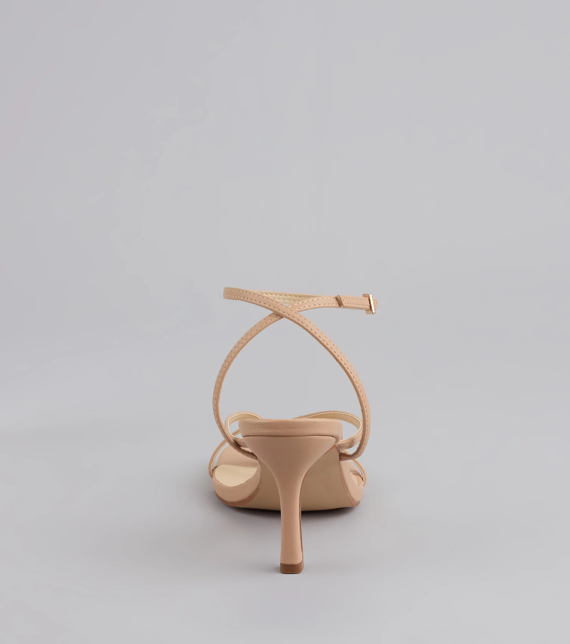 Strut Factor Thong Strappy Stiletto Heels