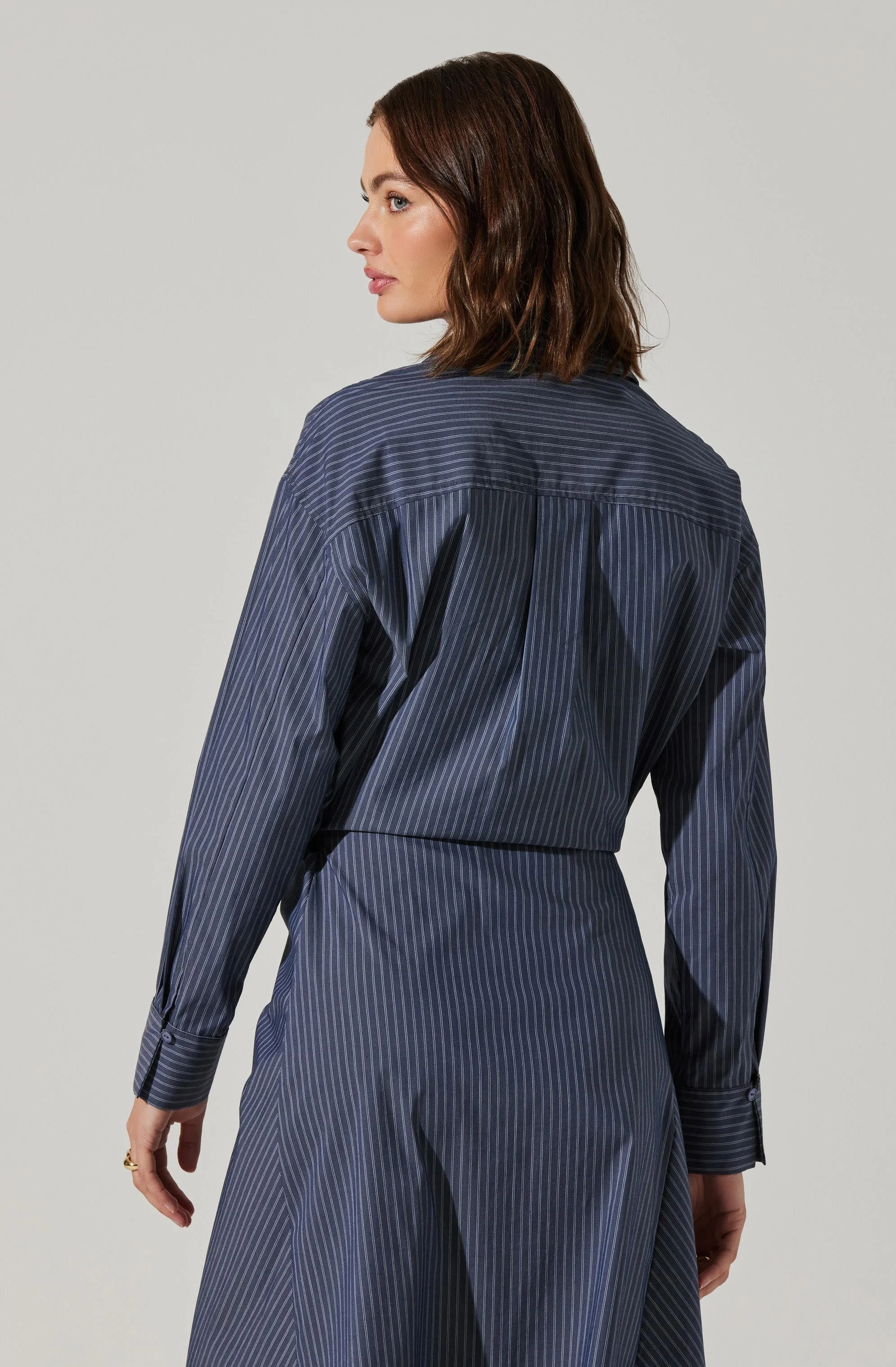 Flykra Asymmetrical Wrap Midi Dress