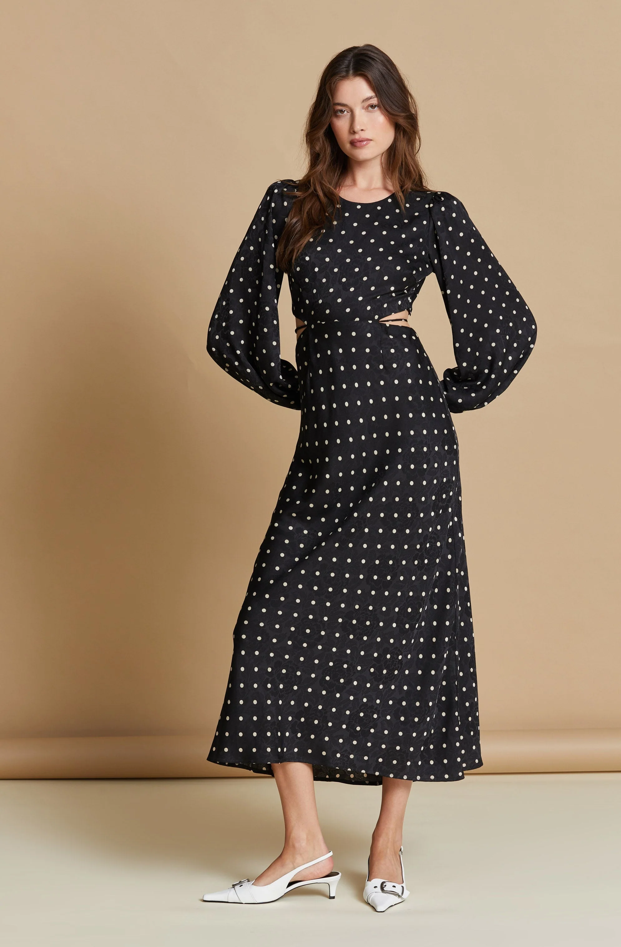 Quinn Floral Cutout Maxi Dress