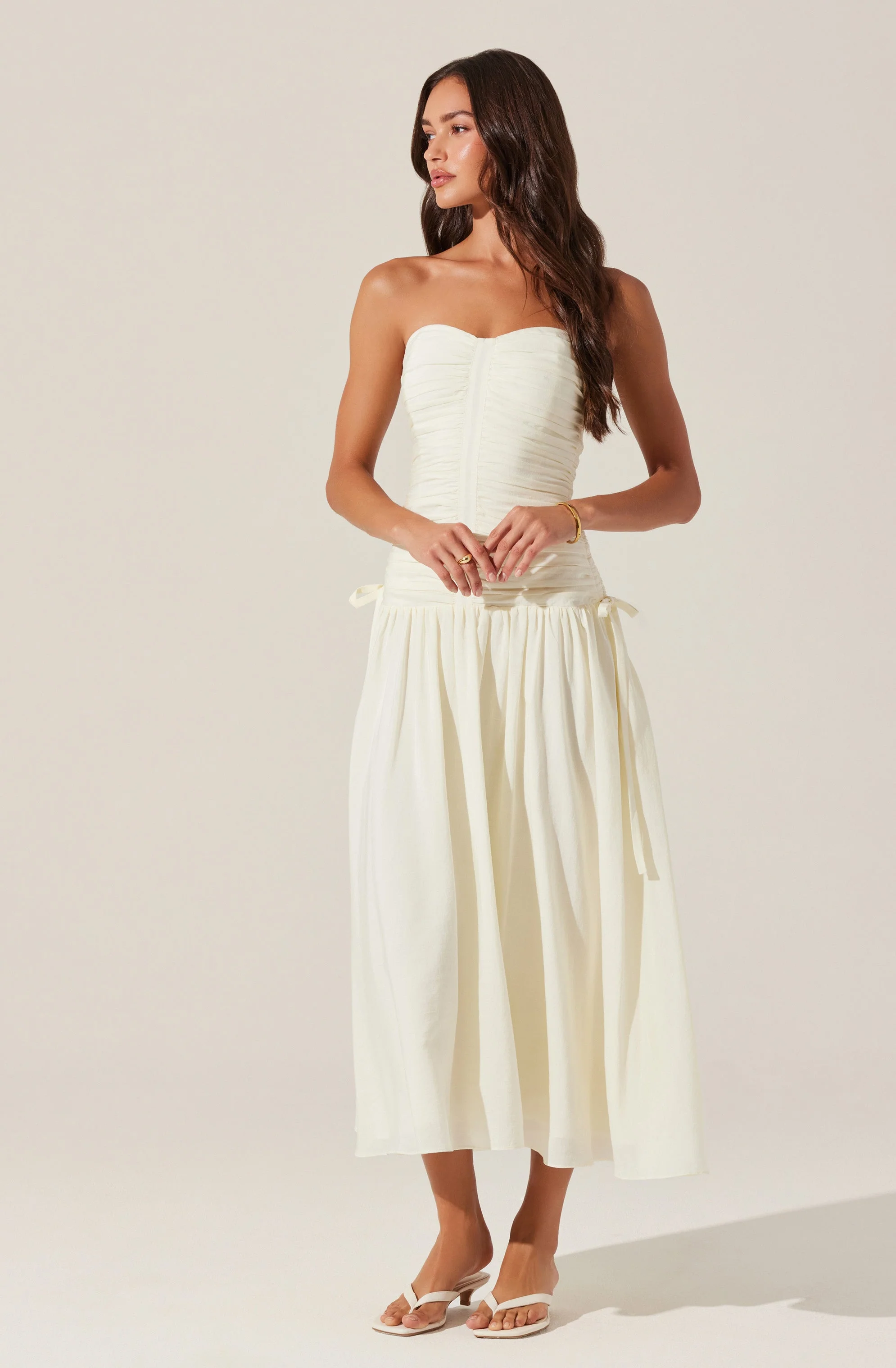 Zori Strapless Maxi Dress